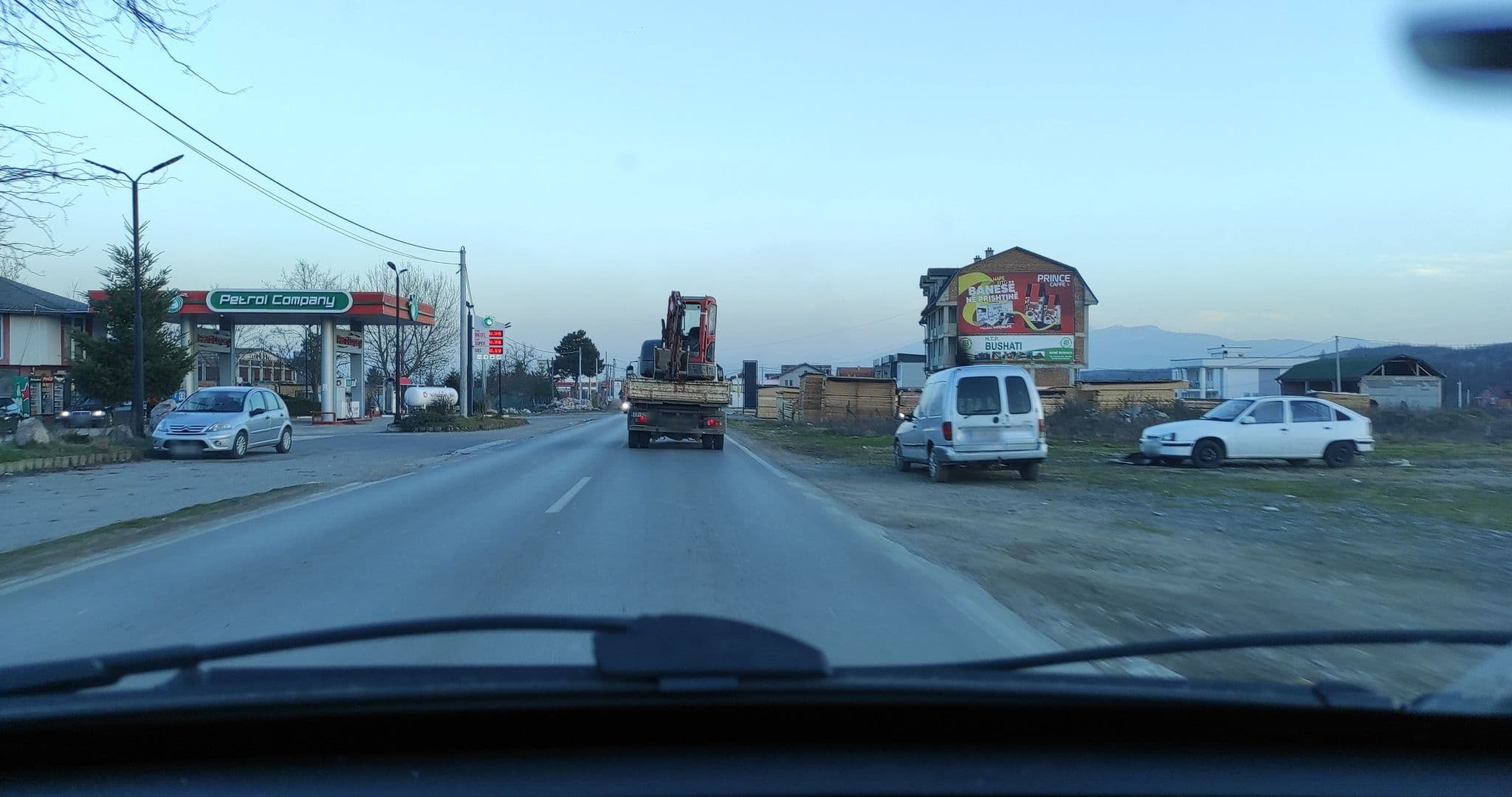Street view near Hotel Europe, Gjakovë — © denisju_osm (CC BY-SA · Mapillary)