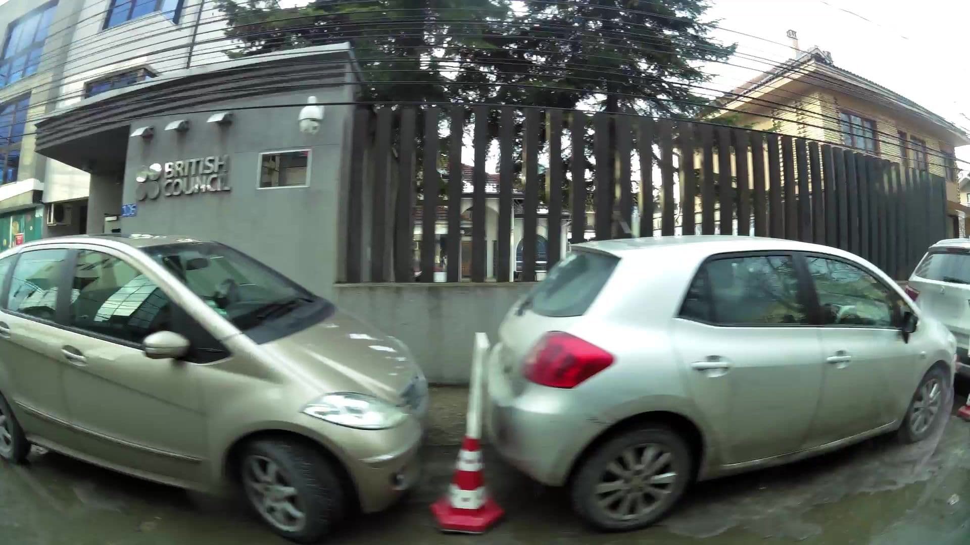 Street view near Hotel Centro, Pristina — © kaartcam (CC BY-SA · Mapillary)