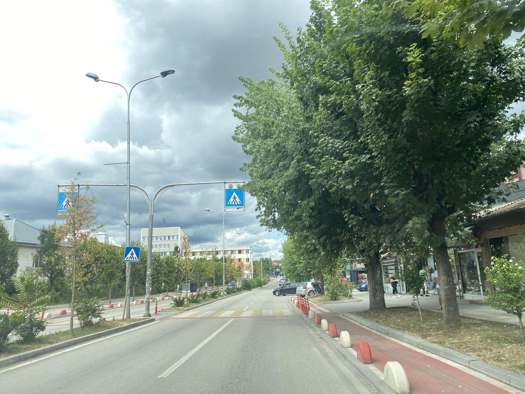 Street view near Hotel Town, Pristina — © skromalee (CC BY-SA · Mapillary)