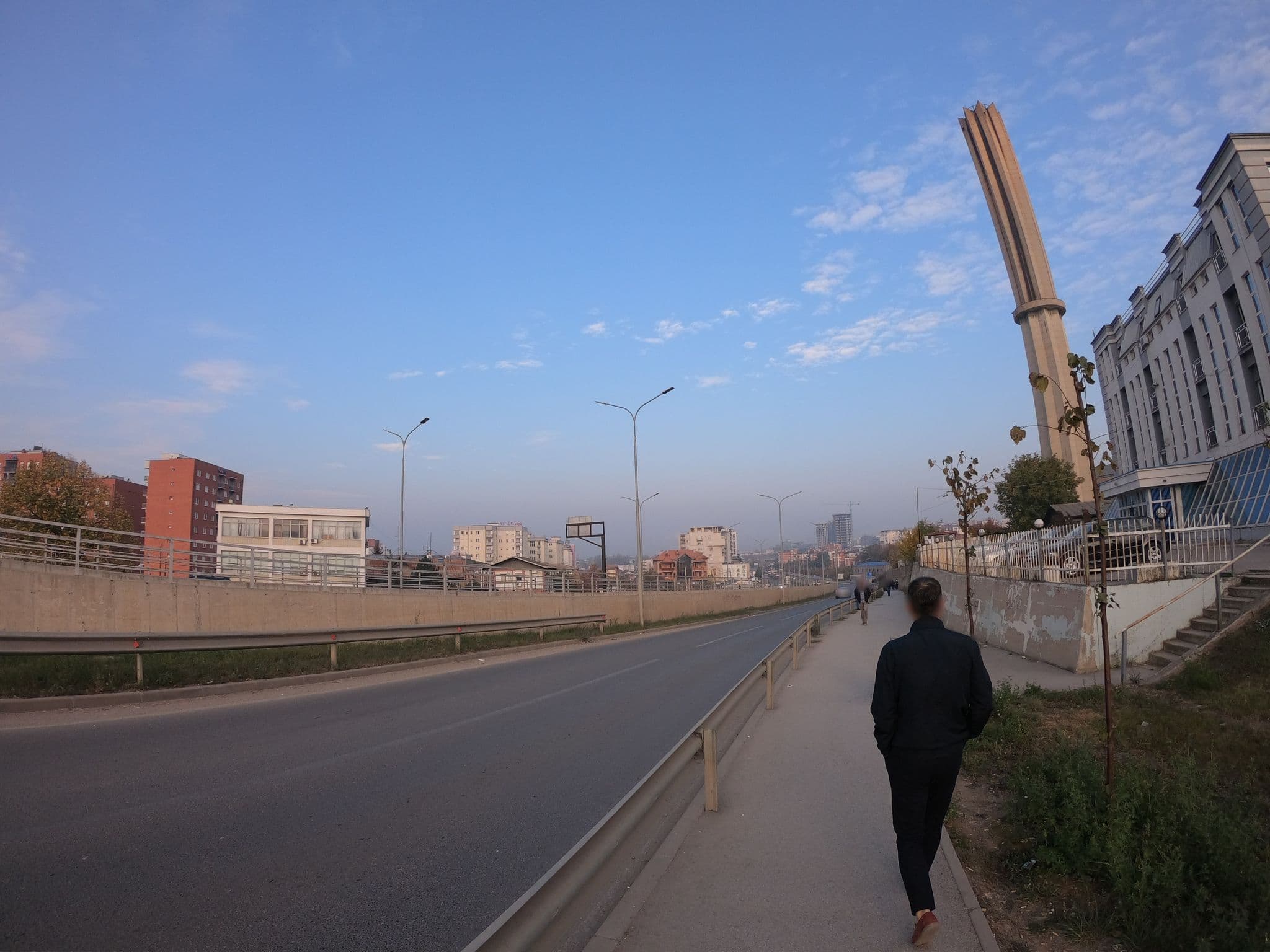 Street view near Hotel Victory, Pristina — © polyglot (CC BY-SA · Mapillary)