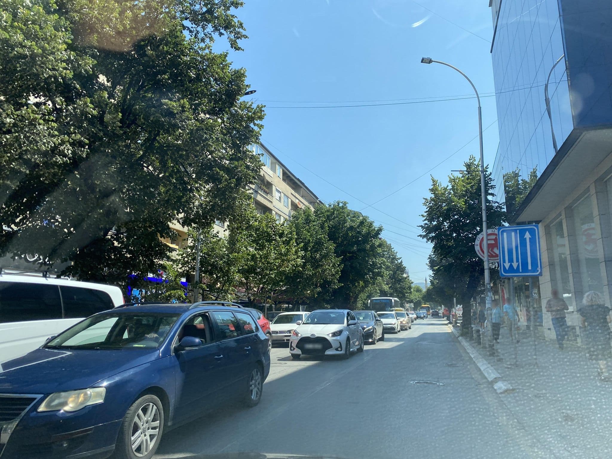 Street view near Hotel City Rooms Prishtina, Pristina — © skromalee (CC BY-SA · Mapillary)