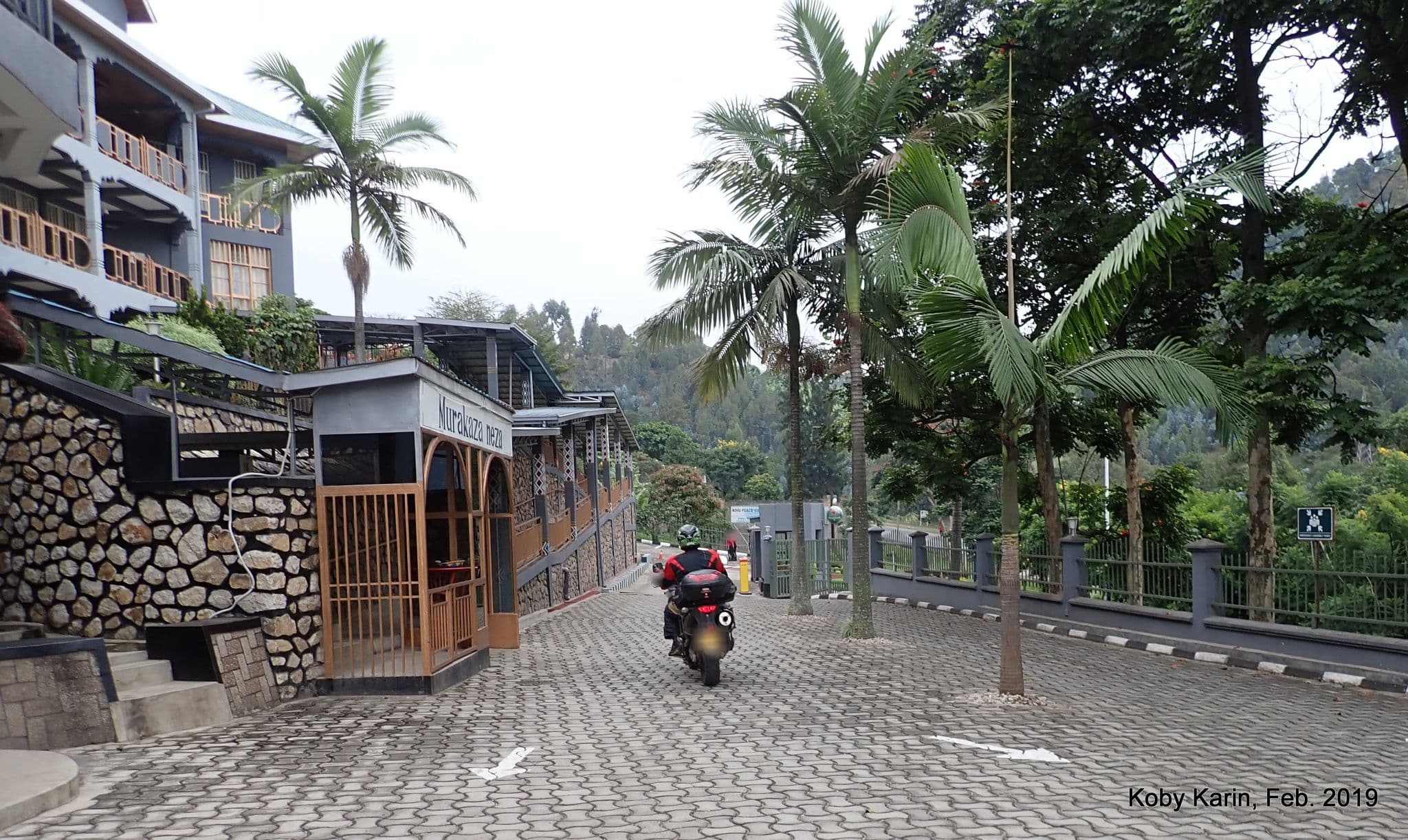 Street view near Peace Land Hotel, Gisenyi — © kobykarin (CC BY-SA · Mapillary)