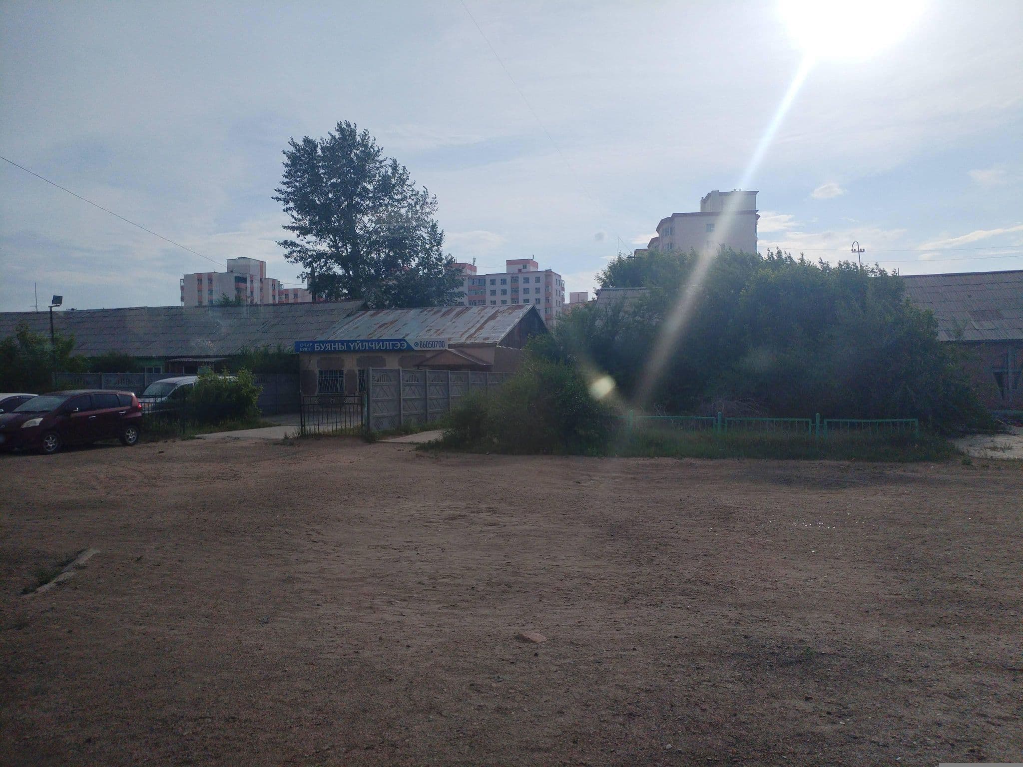 Street view near Nairramdal Hotel, Darhan — © byambatsetseg (CC BY-SA · Mapillary)