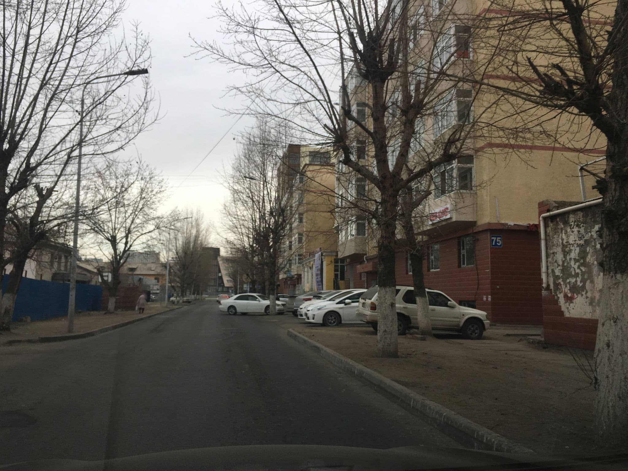 Street view near Angara Hotel, Ulan Bator — © munkhbold (CC BY-SA · Mapillary)