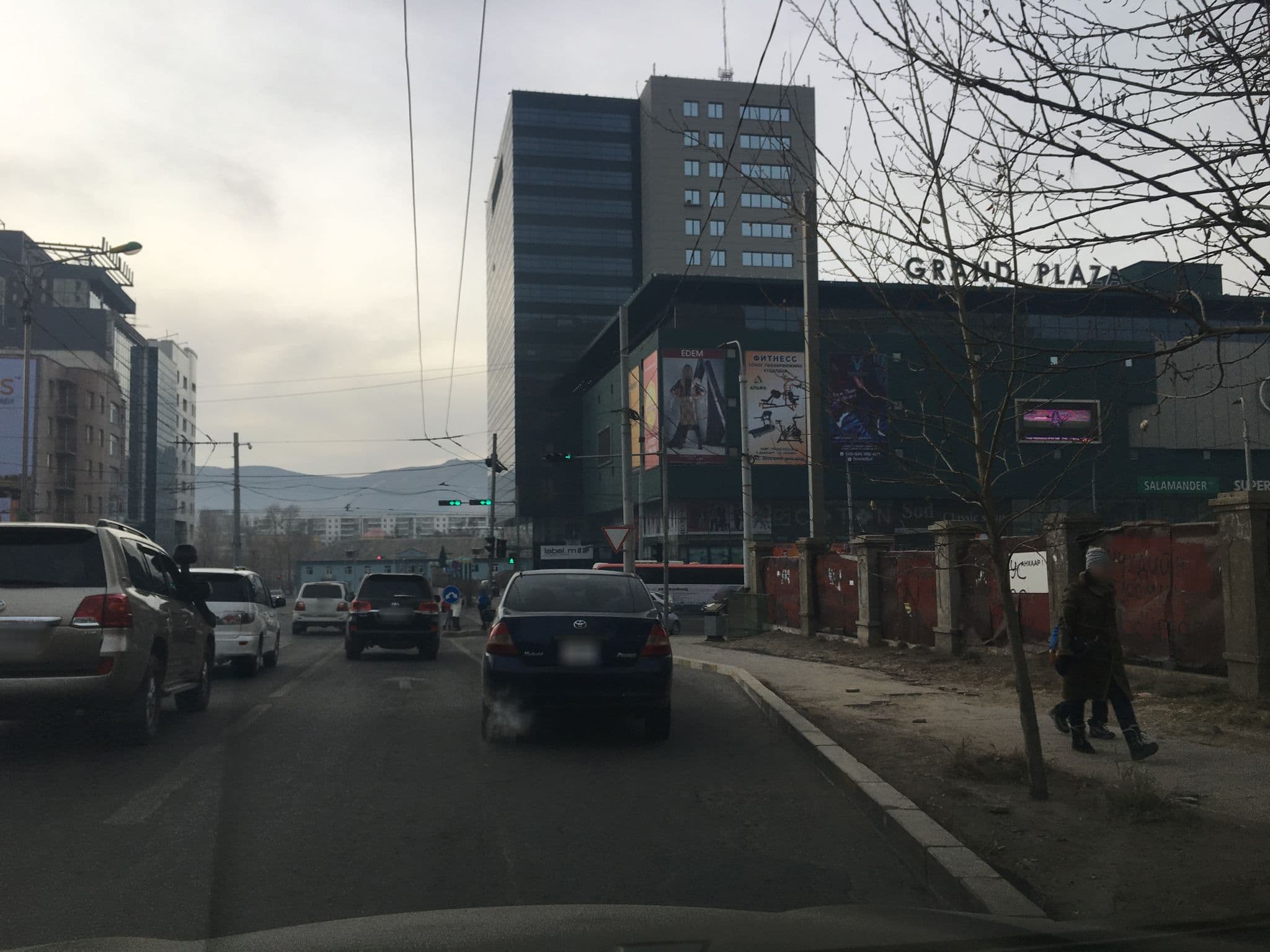 Street view near Toyoko Inn Ulaanbaatar, Ulan Bator — © munkhbold (CC BY-SA · Mapillary)