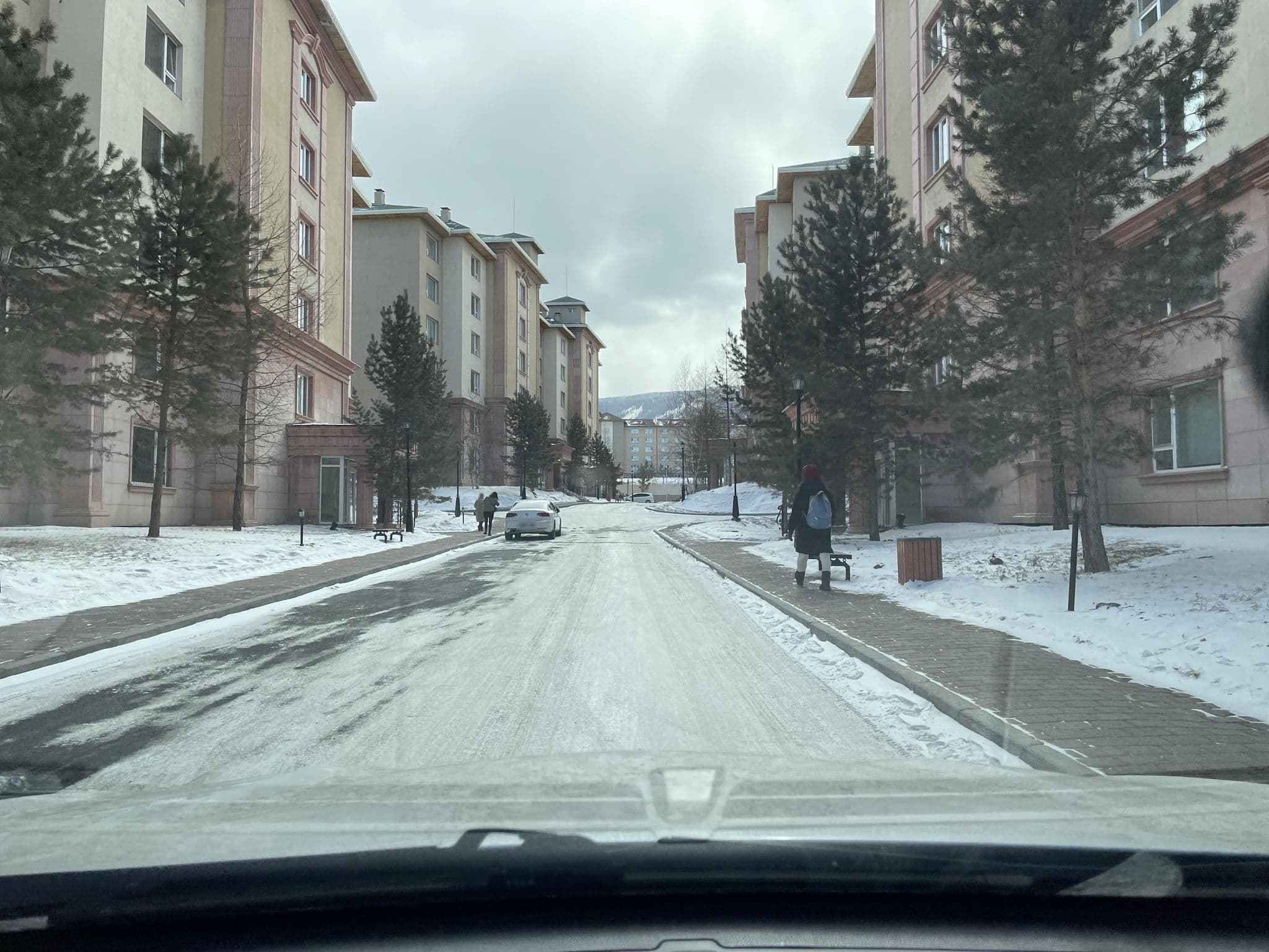 Street view near The Best Westren Tuushin Hotel, Ulan Bator — © ganzorig (CC BY-SA · Mapillary)