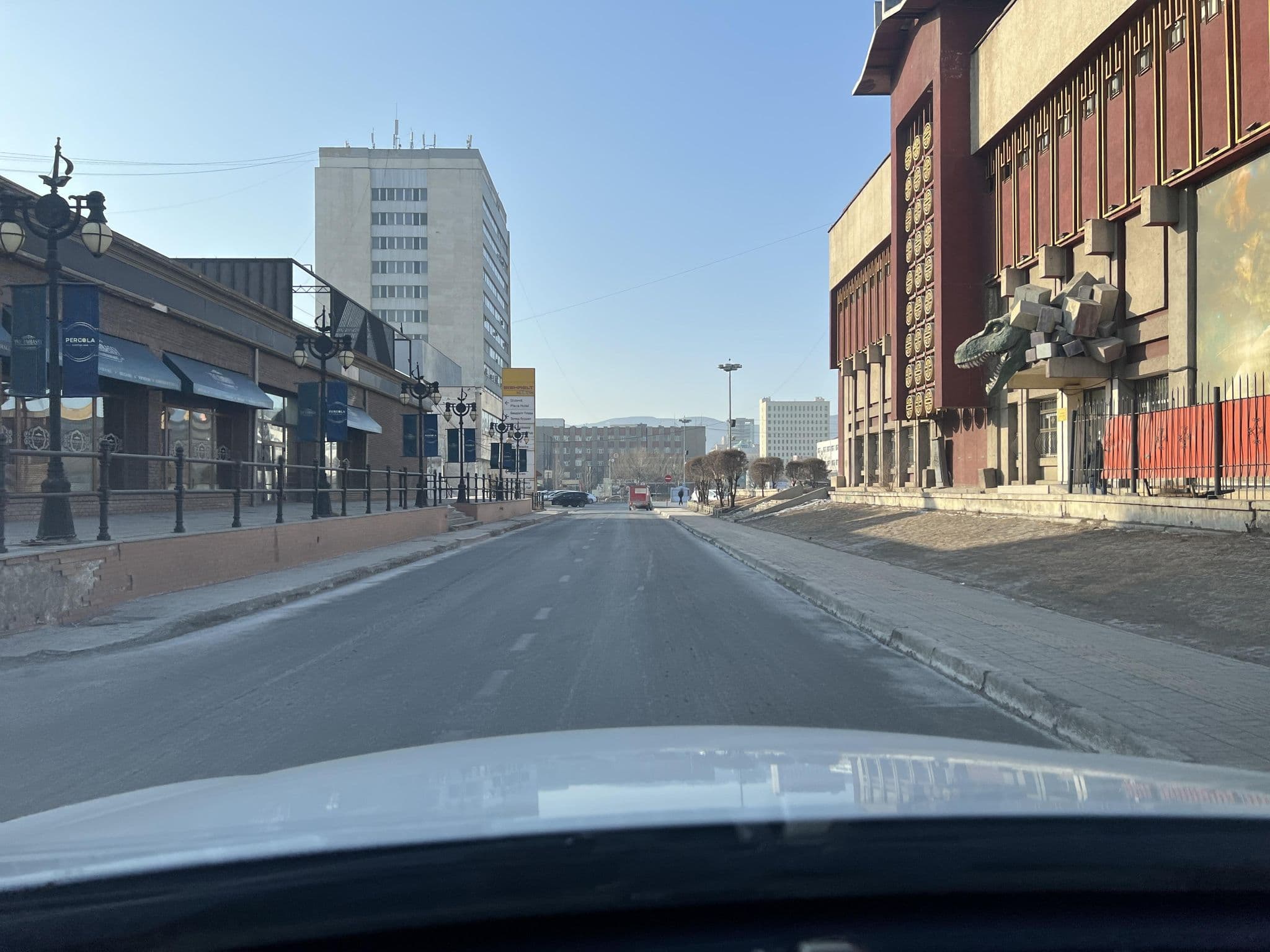 Street view near Diplomat Hotel, Ulan Bator — © Byamba23 (CC BY-SA · Mapillary)