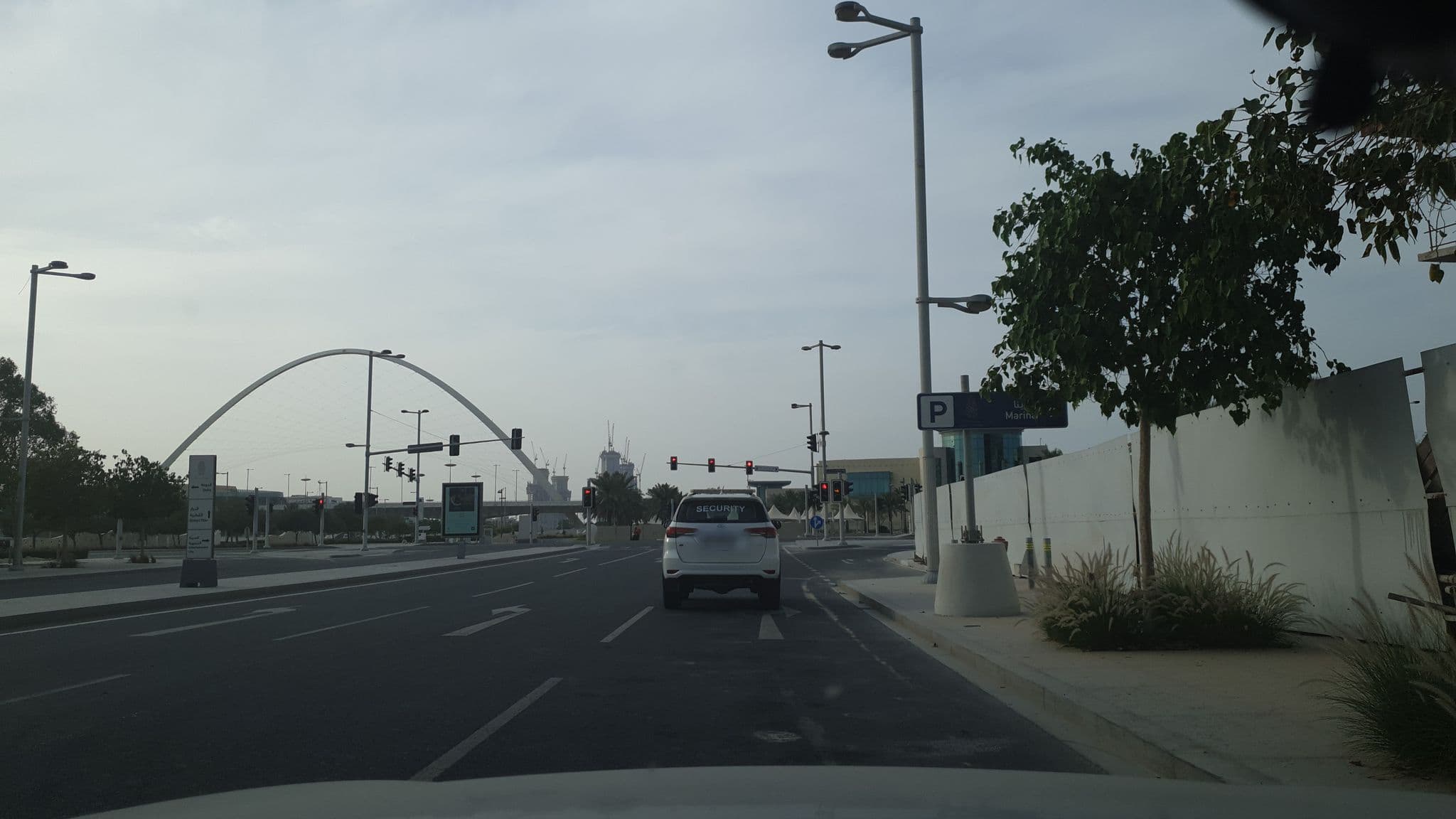 Street view near V Lounge, Lusail — © bobbyqat (CC BY-SA · Mapillary)