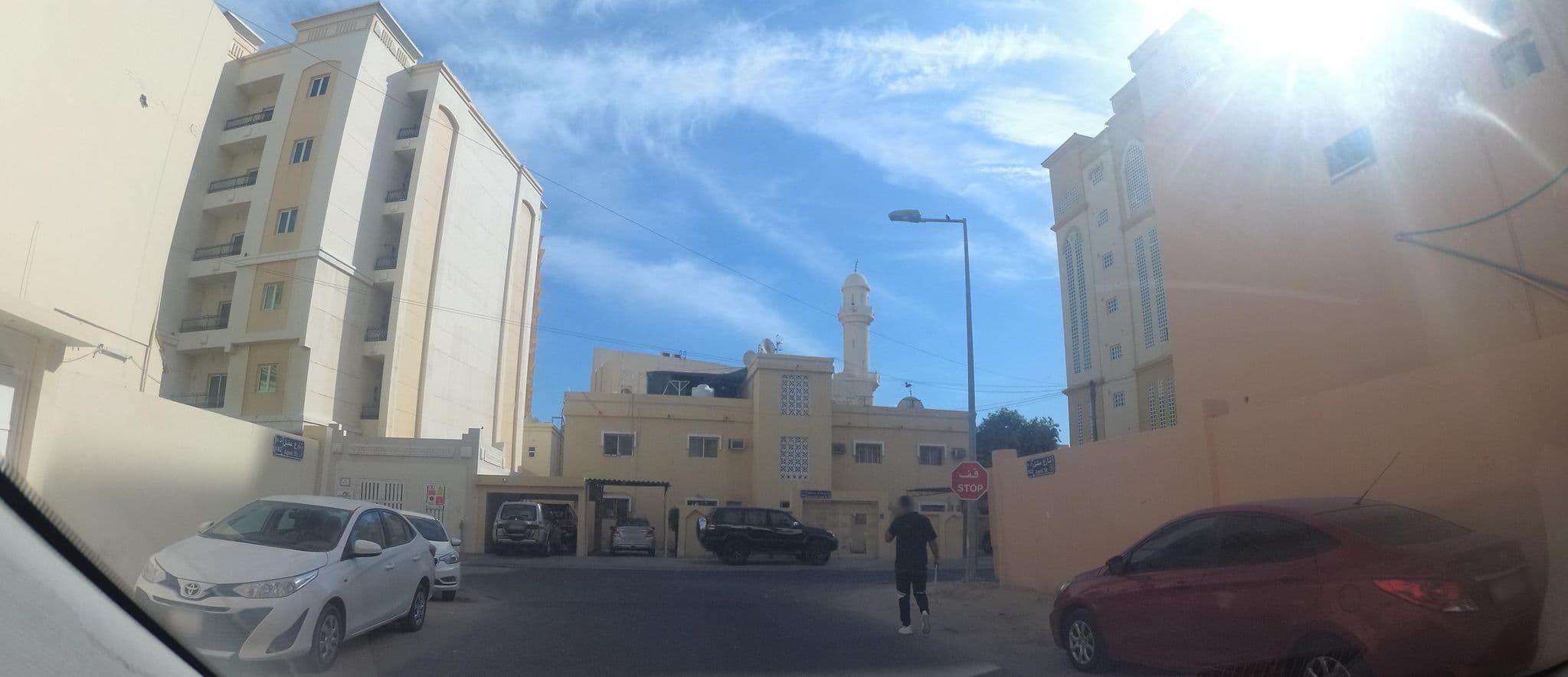 Street view near 4004 Al Mansoura Al Khoury 2 FIFA Apartment, Al Manşūrah — © teddy73 (CC BY-SA · Mapillary)