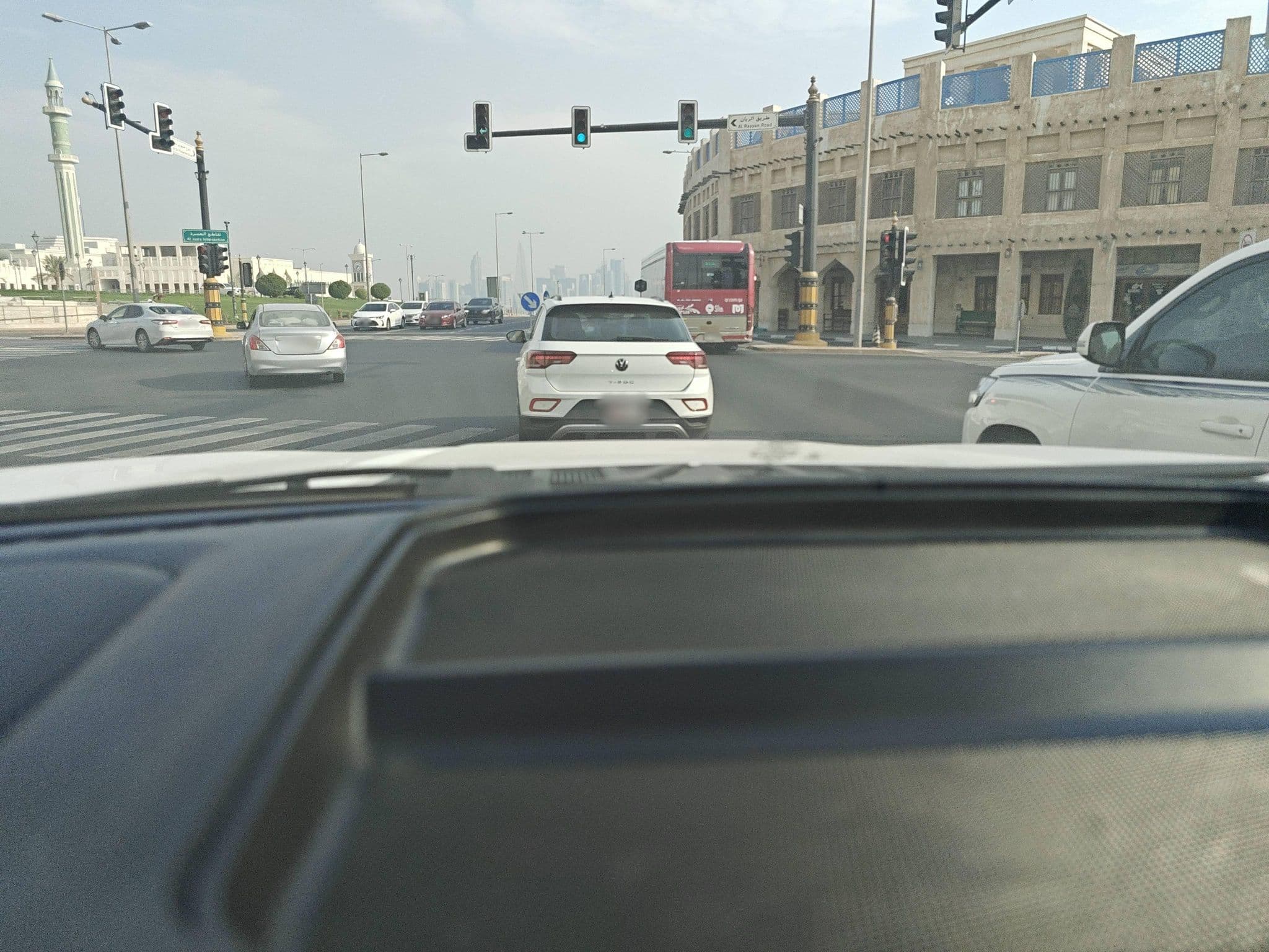 Street view near Royal Qatar Hotel, Doha — © MaaRio80 (CC BY-SA · Mapillary)
