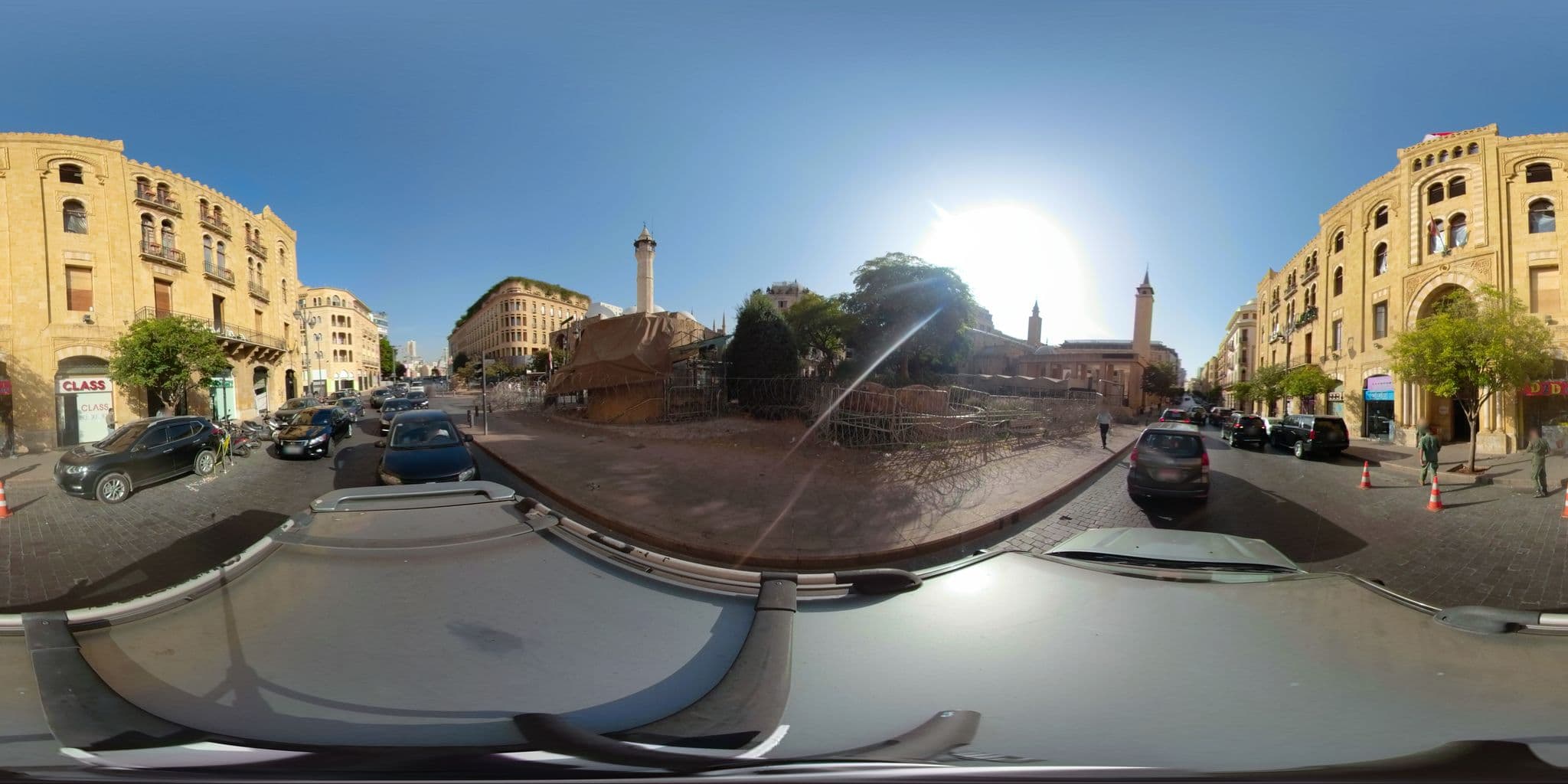 Street view near Etoile Suites Beirut, Beirut — © aubmsfea (CC BY-SA · Mapillary)