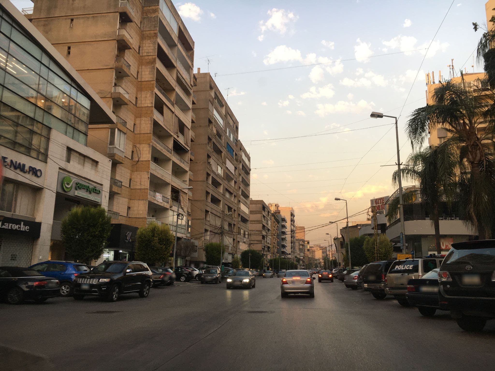 Street view near Promenade Hotel, Beirut — © ziadg (CC BY-SA · Mapillary)