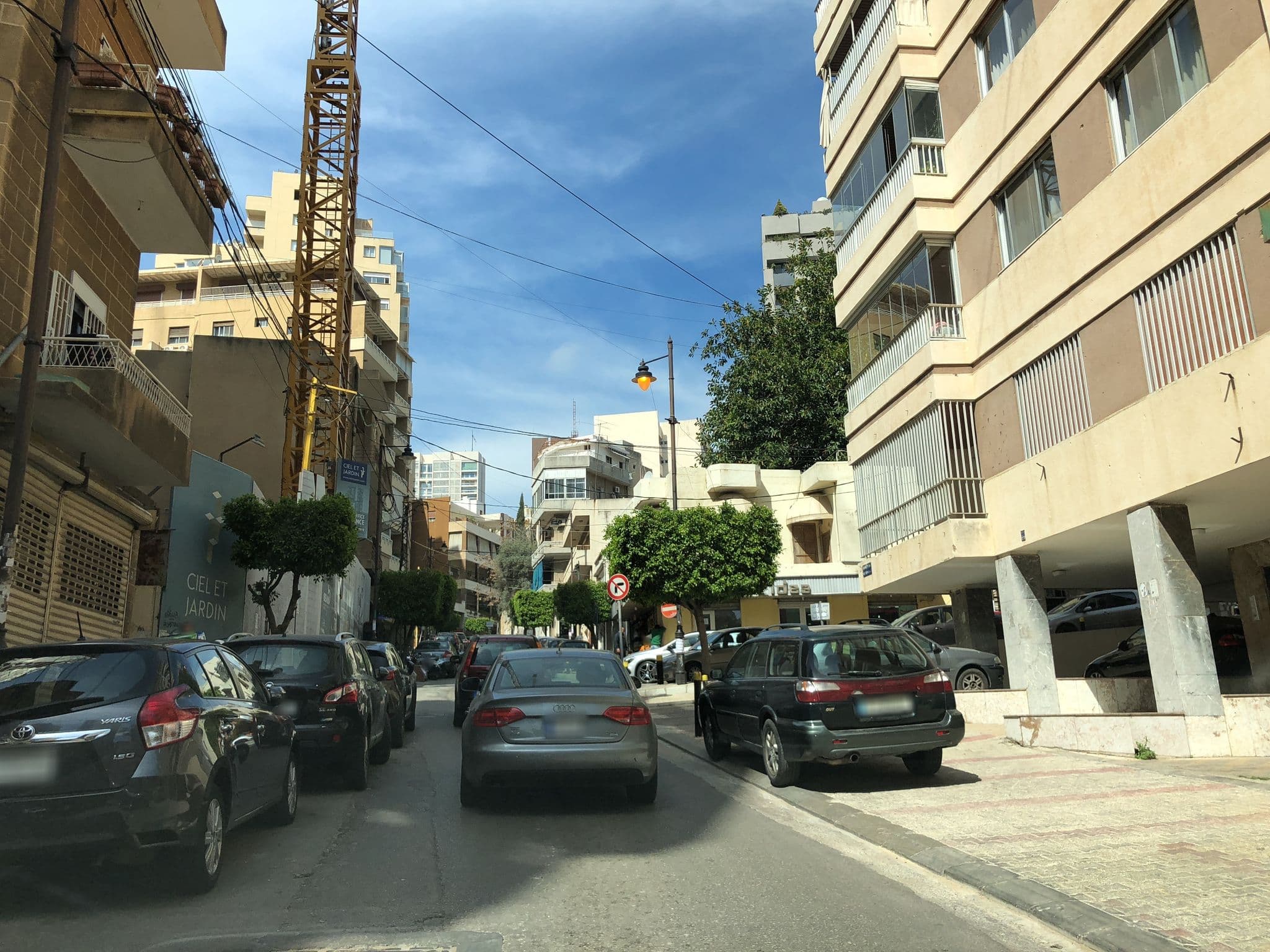 Street view near Hotel Alexandre, Beirut — © ronfarra (CC BY-SA · Mapillary)