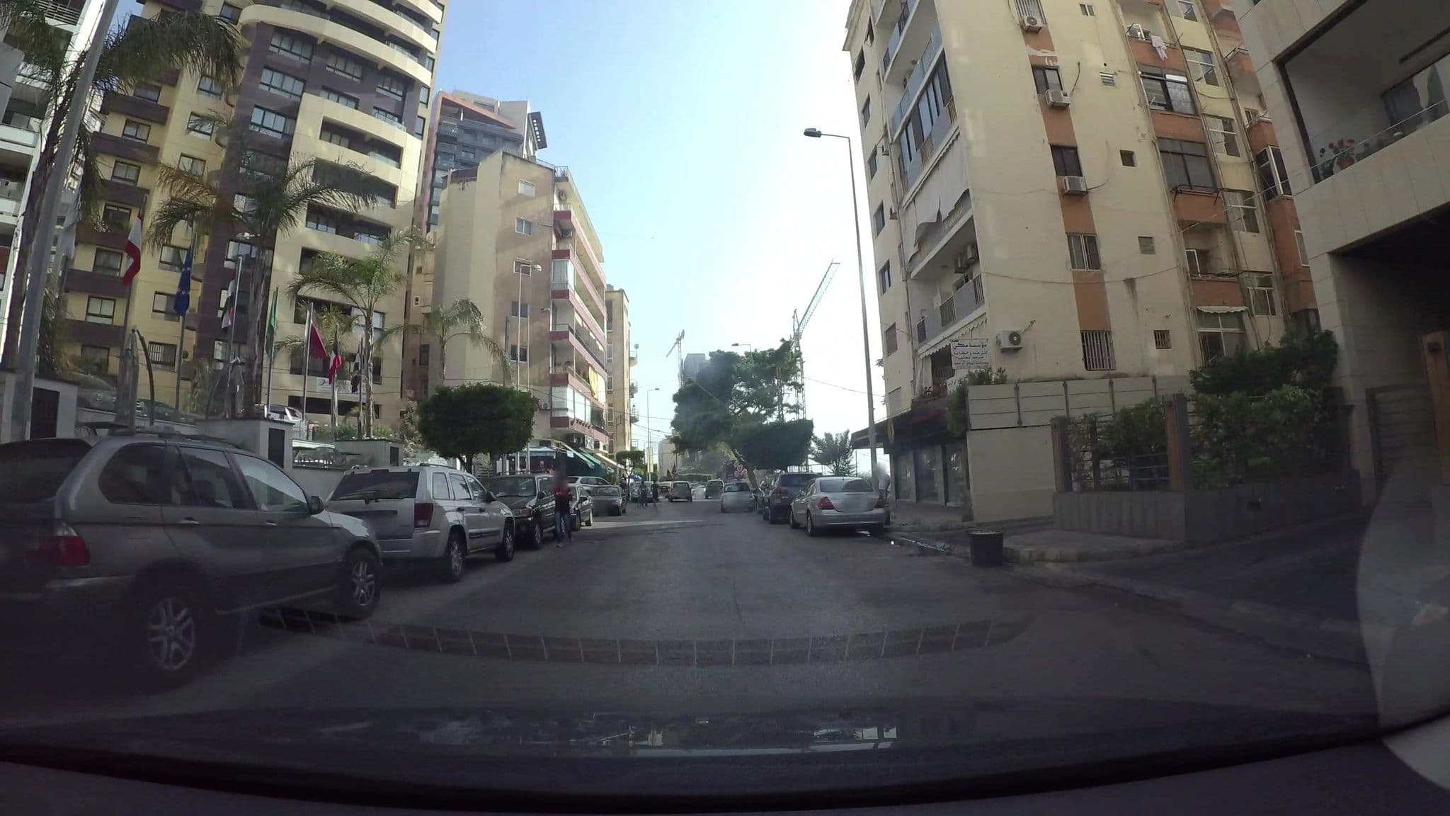 Street view near Palm Ville, Ra’s Bayrūt — © kaartcam (CC BY-SA · Mapillary)
