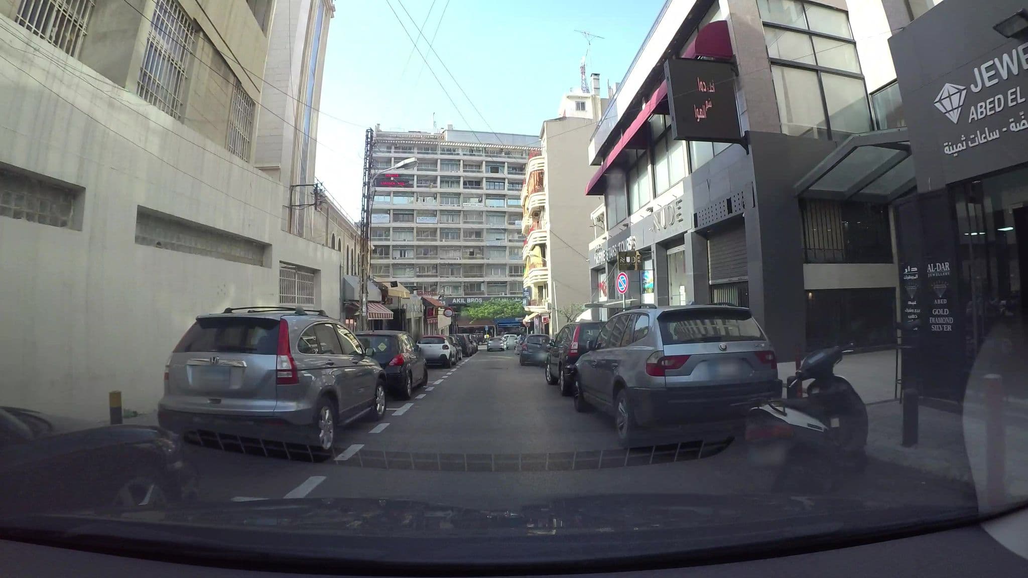Street view near Orient Prince Hotel, Ra’s Bayrūt — © kaartcam (CC BY-SA · Mapillary)