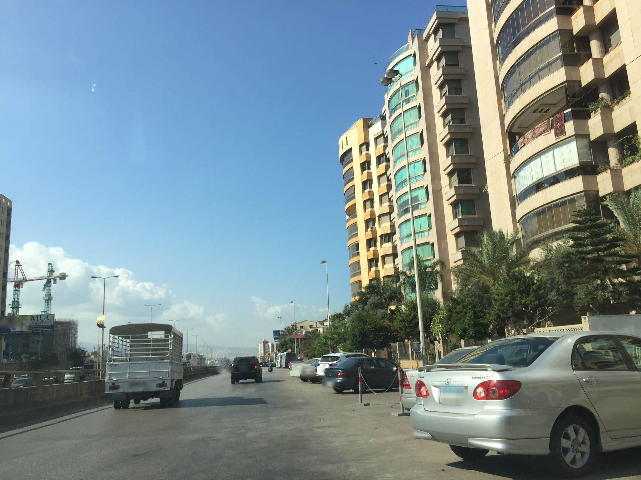 Street view near Golden Tulip Galleria, Beirut — © laye (CC BY-SA · Mapillary)