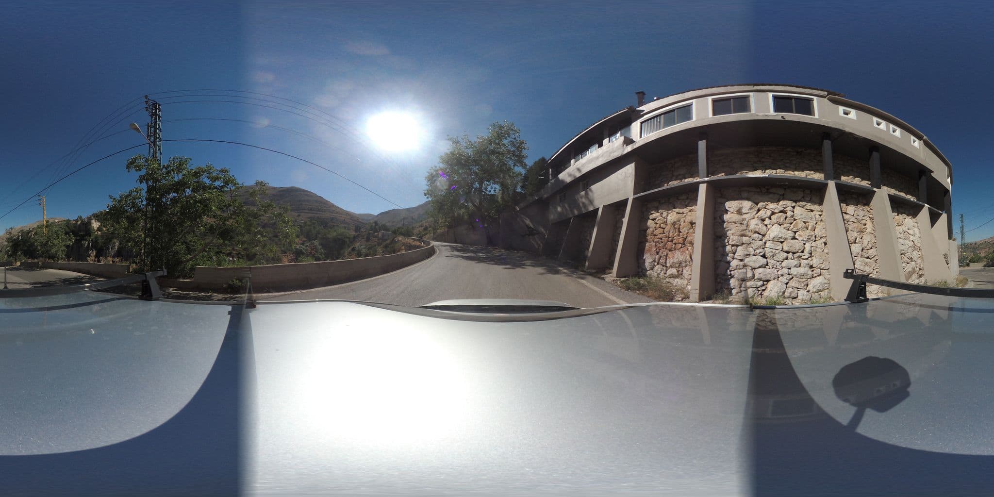 Street view near Chateau Deau Faraya, Hrajel — © sandroeid (CC BY-SA · Mapillary)
