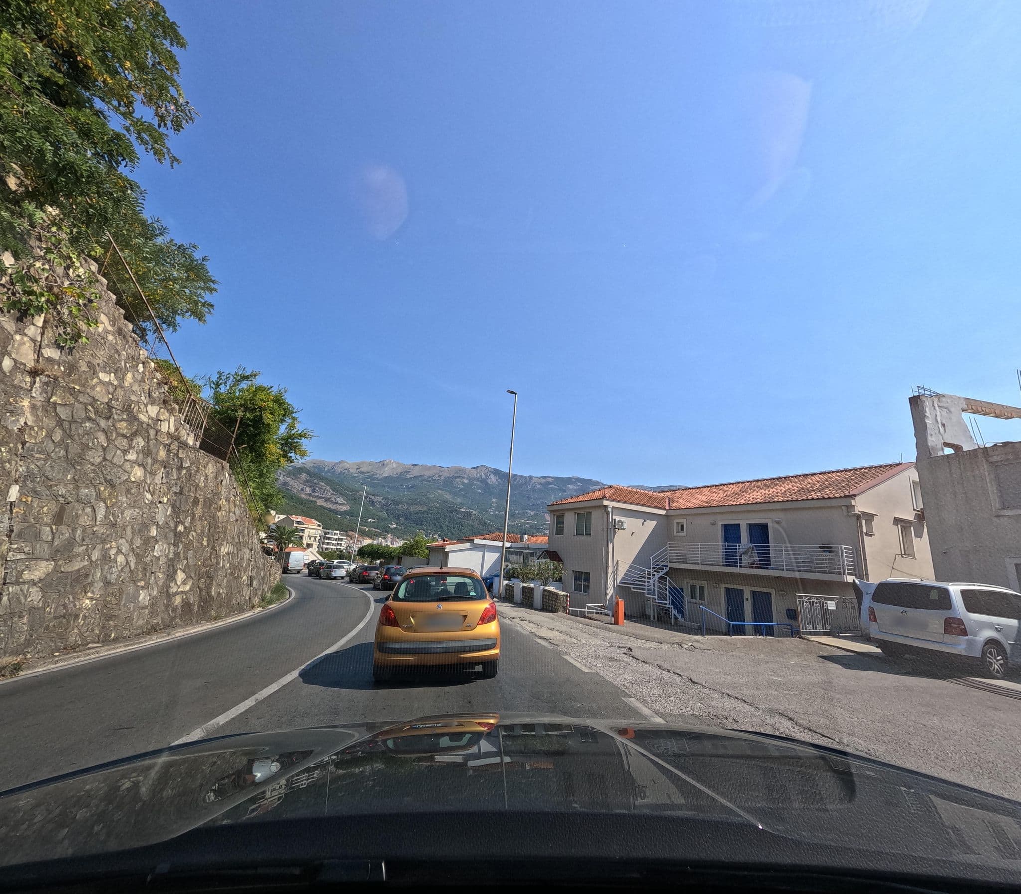 Street view near Apartmani Vidikovac, Budva — © Cakalovski (CC BY-SA · Mapillary)