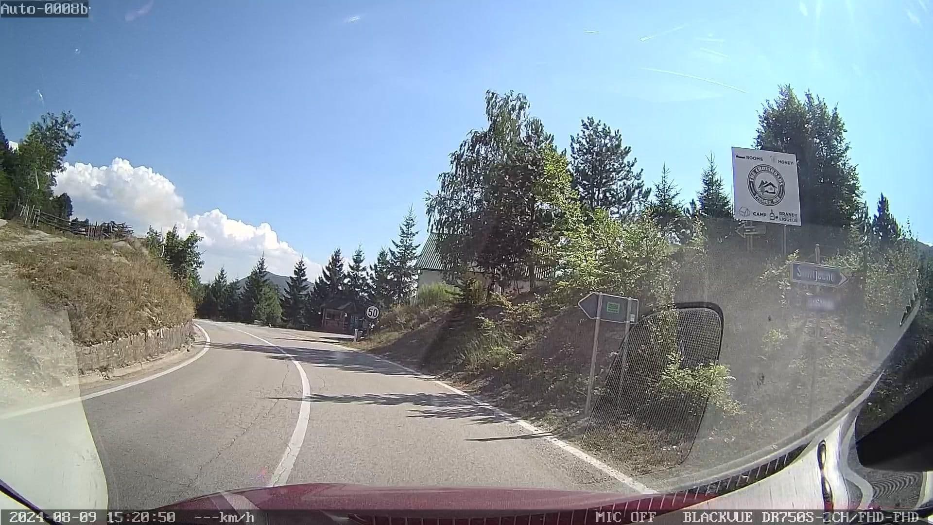 Street view near Crossroads Preseka, Plužine — © rdnnk (CC BY-SA · Mapillary)