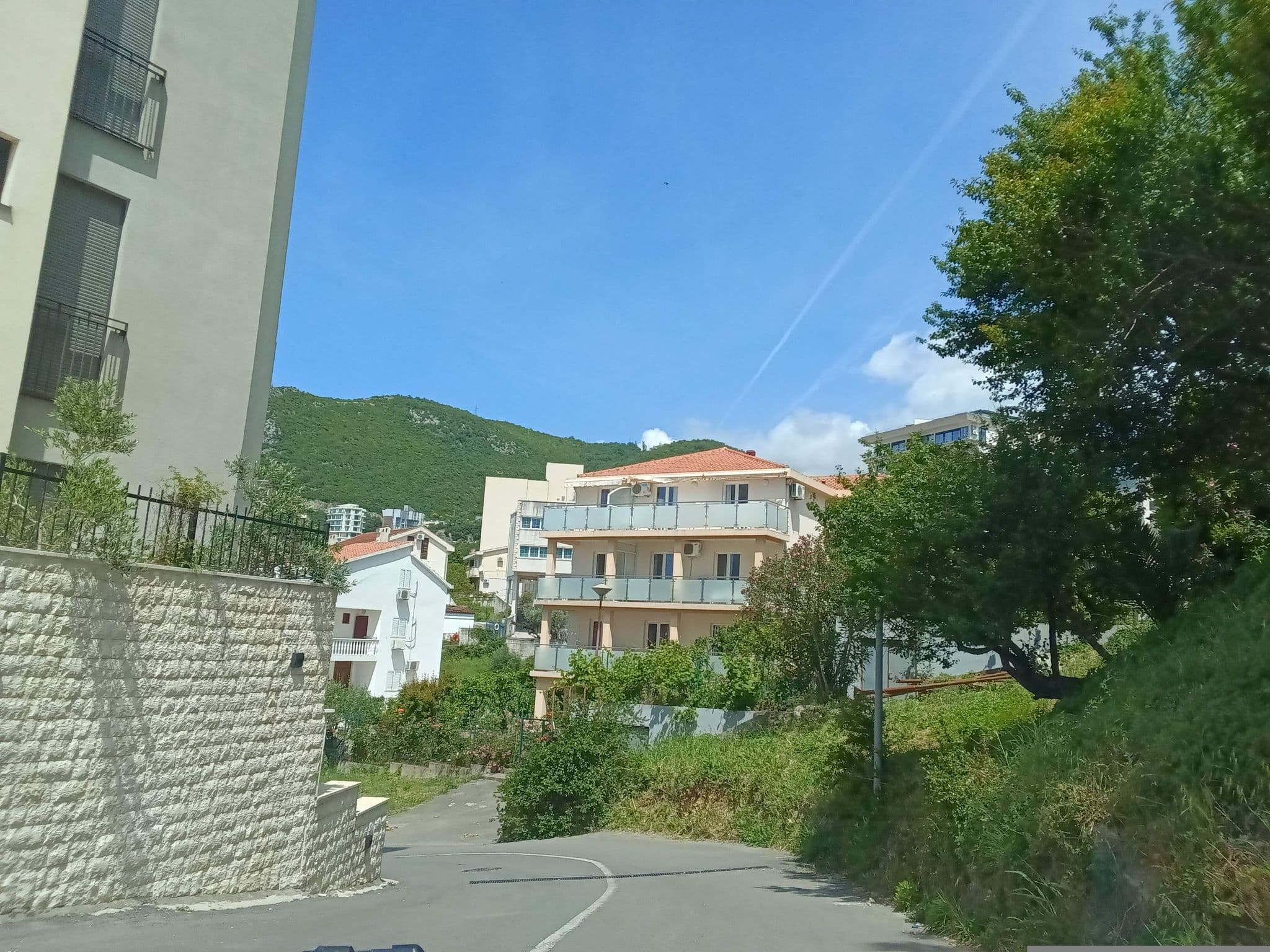 Street view near Villa Ivan, Budva — © gisbudva (CC BY-SA · Mapillary)