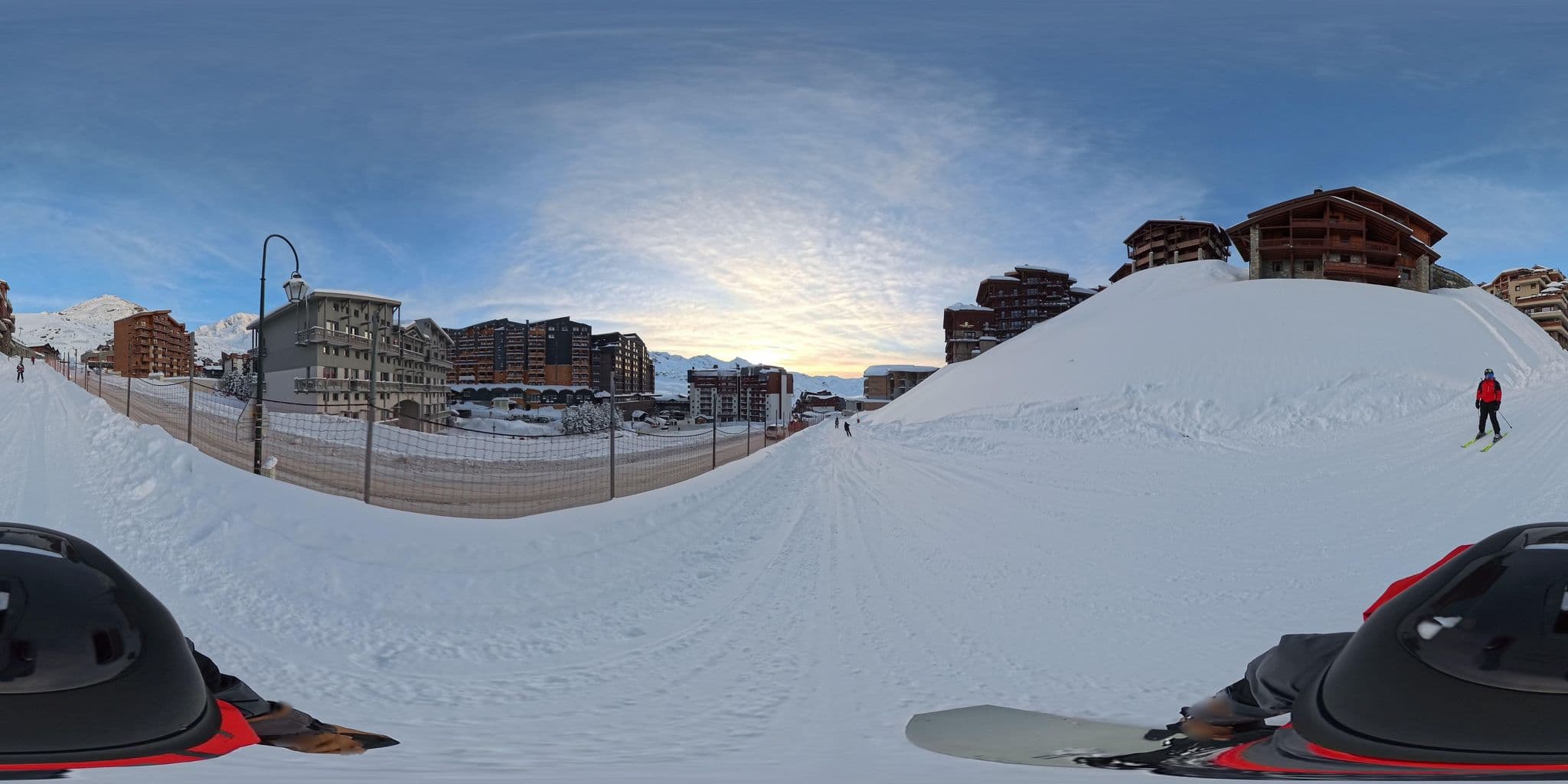 Street view near Chalet le Mat é Clo, Val Thorens