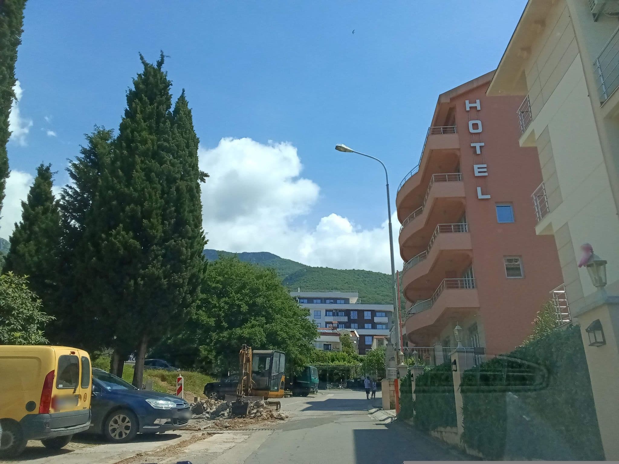 Street view near Hotel Nion, Budva — © gisbudva (CC BY-SA · Mapillary)