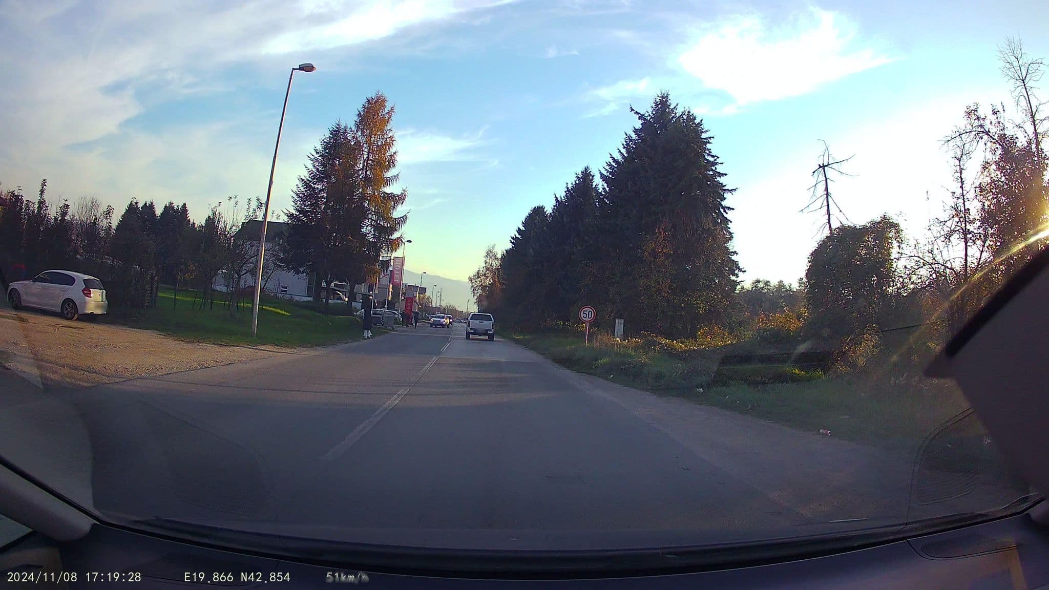 Street view near Hotel Lukas, Berane — © pmilanovic (CC BY-SA · Mapillary)