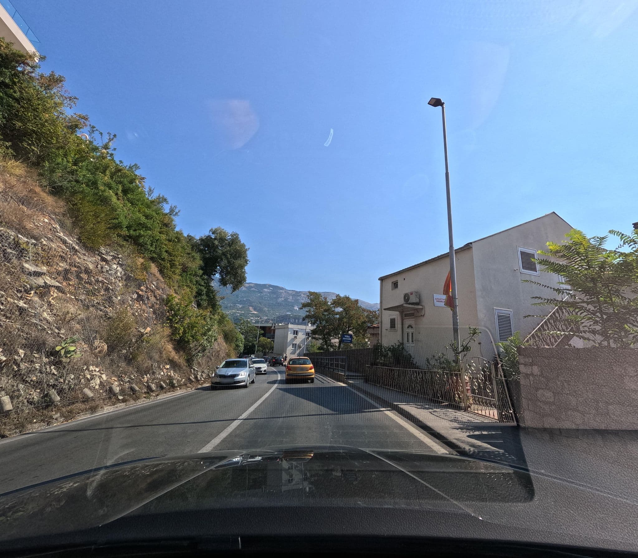 Street view near Guest House Marija, Budva — © Cakalovski (CC BY-SA · Mapillary)
