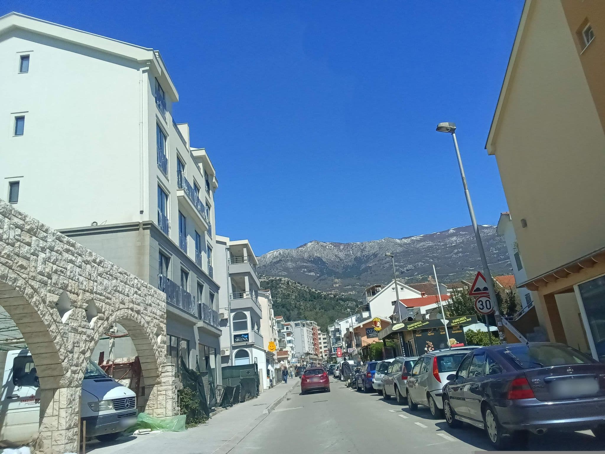 Street view near Apartments Fortunella, Budva — © gisbudva (CC BY-SA · Mapillary)
