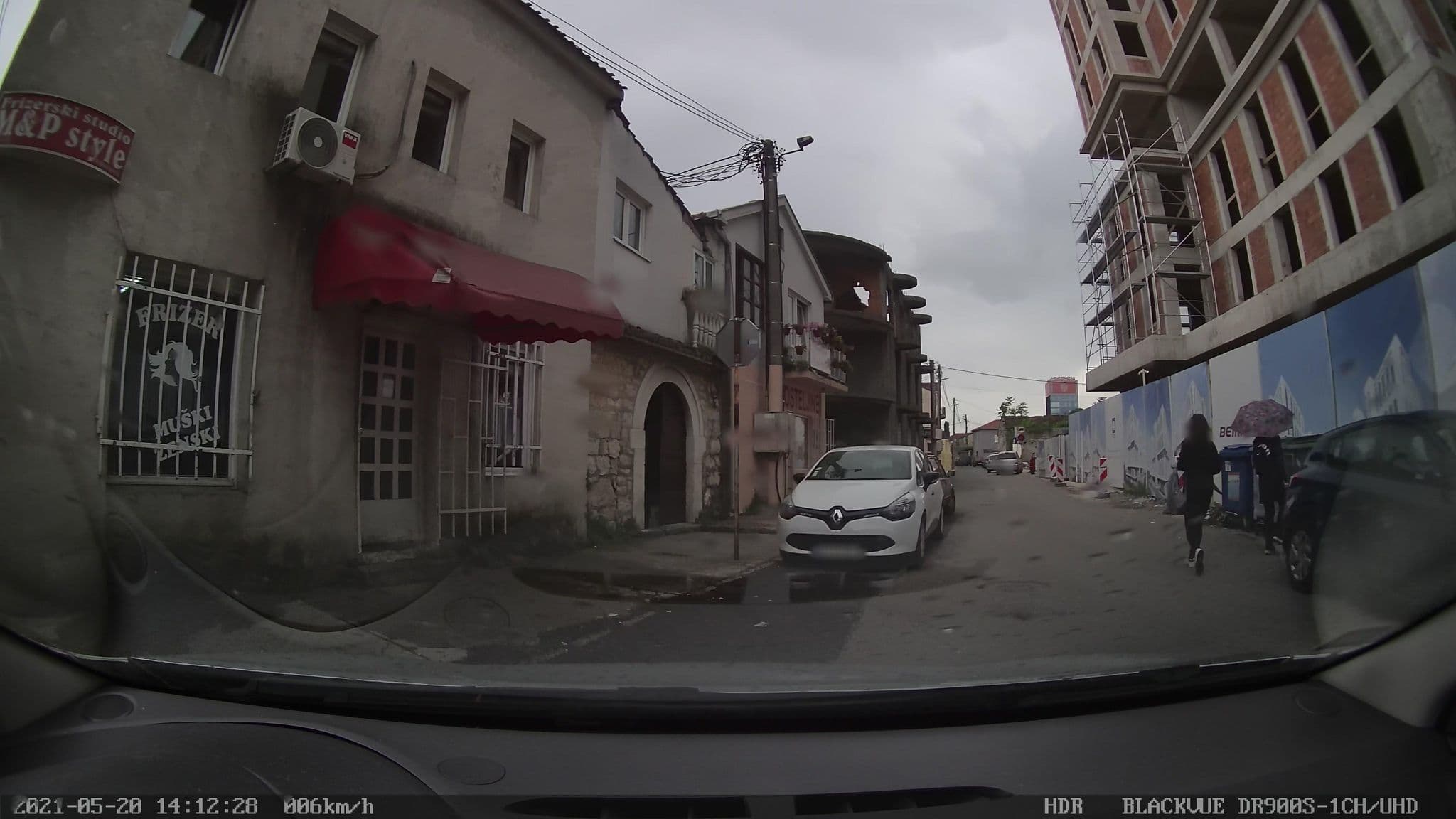 Street view near Hostel Podgorica, Podgorica — © brackone (CC BY-SA · Mapillary)