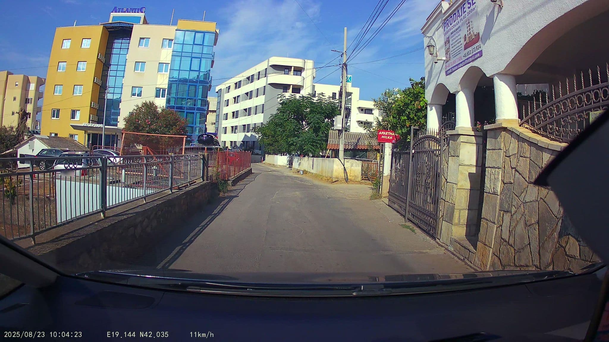 Street view near Apartmani Milka, Stari Bar — © pmilanovic (CC BY-SA · Mapillary)