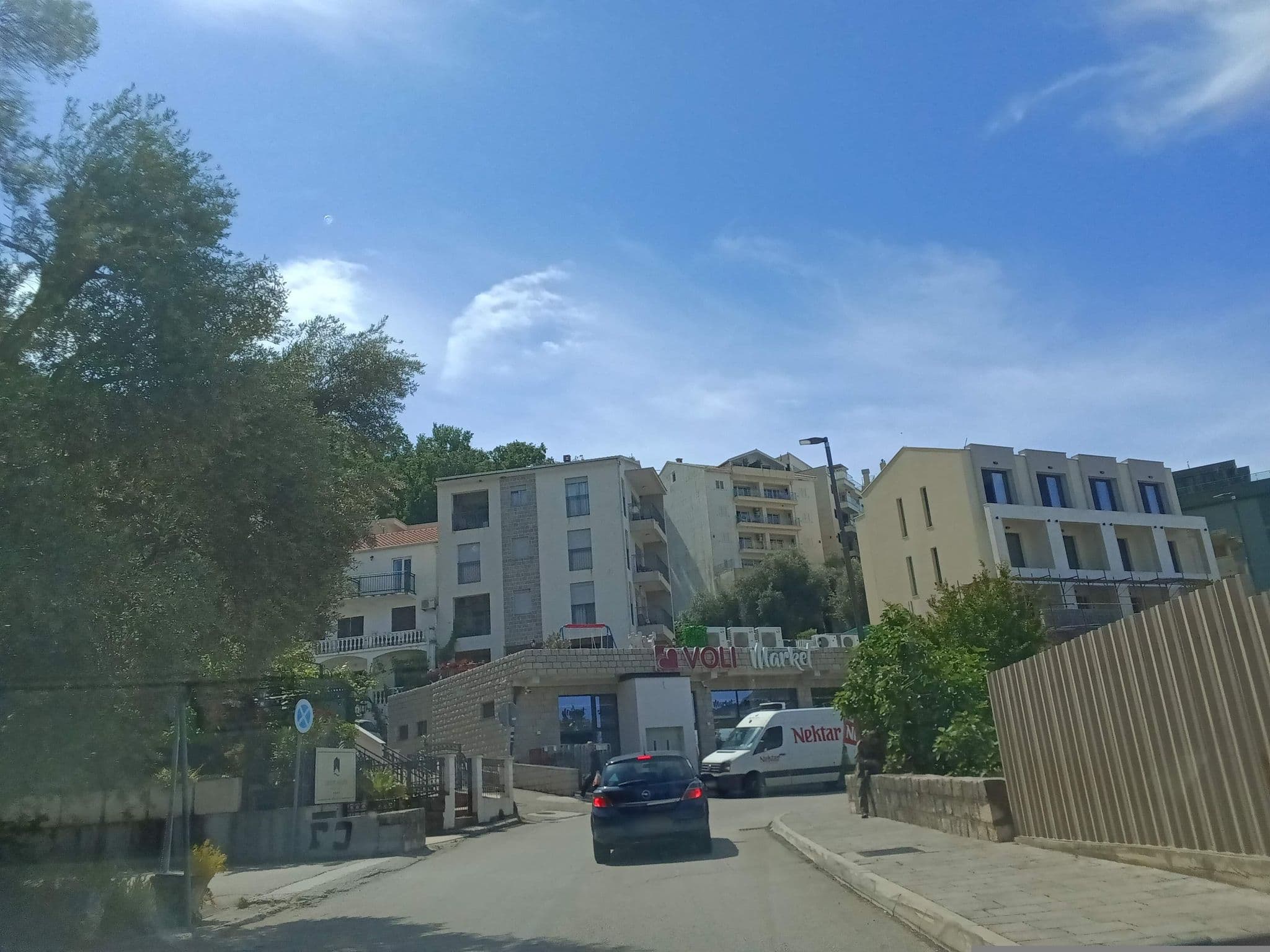 Street view near Guest House Pržno Bay, Budva — © gisbudva (CC BY-SA · Mapillary)