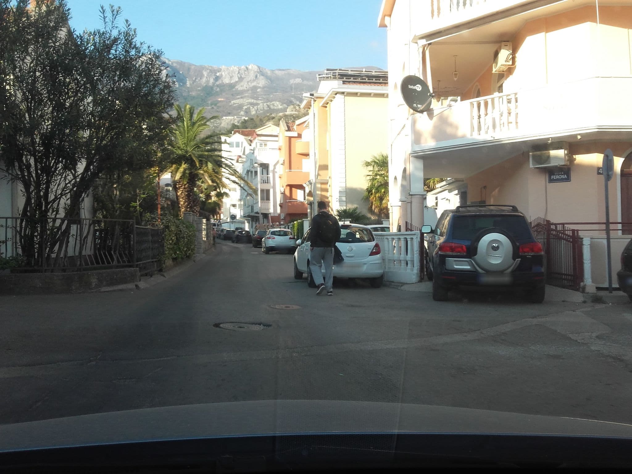 Street view near Orange, Budva — © fivewho (CC BY-SA · Mapillary)