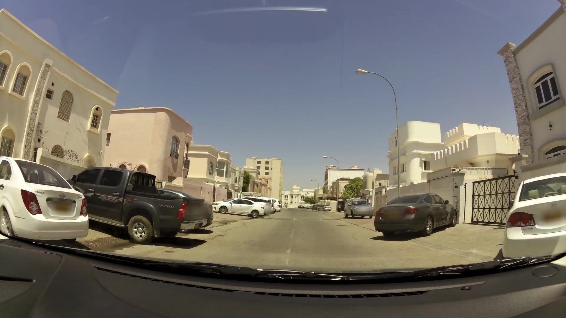 Street view near Muscat Mini Hostel, Bawshar — © kaartcam (CC BY-SA · Mapillary)