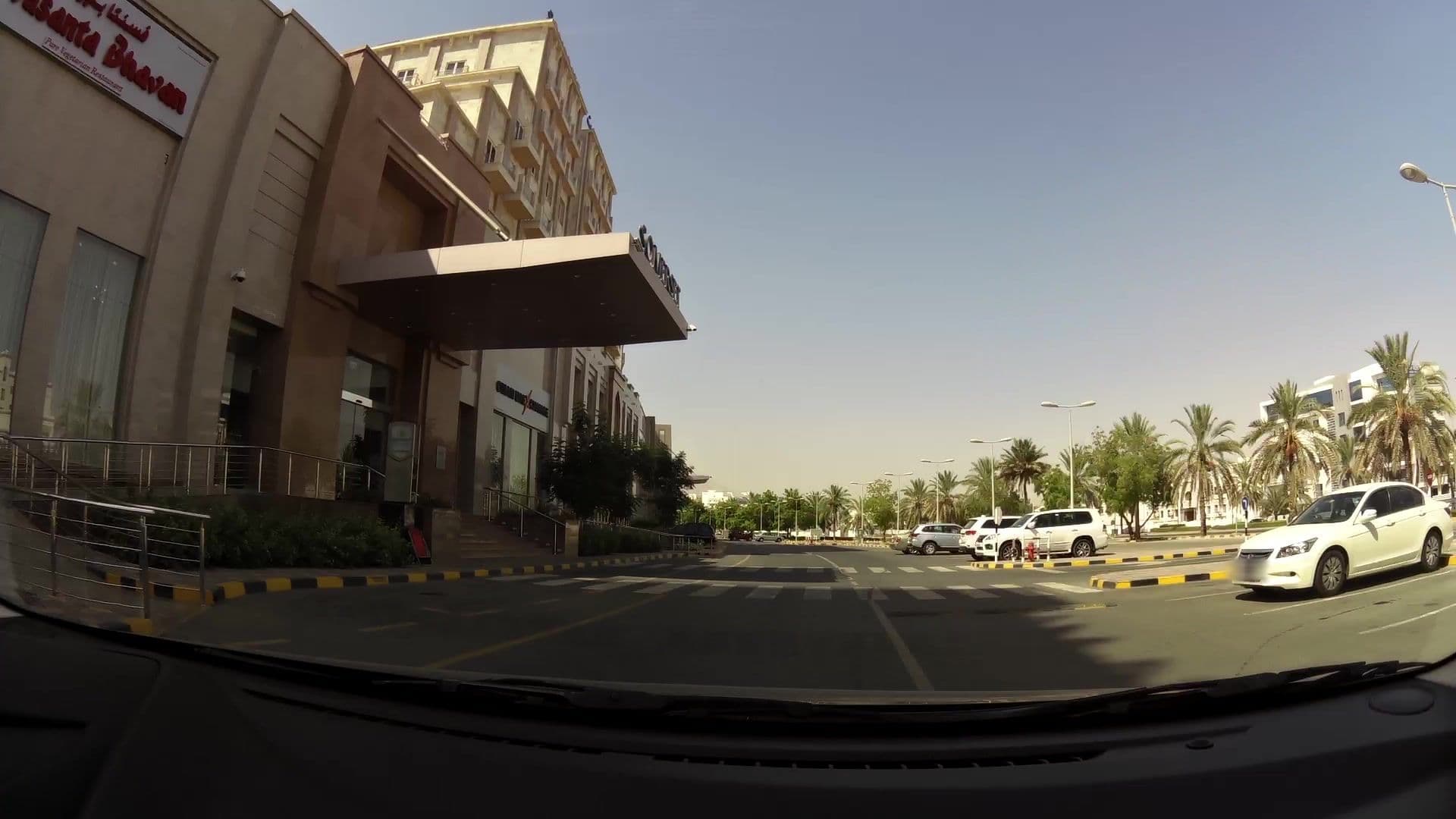 Street view near Swimming Pool at Somerset Panorama Hotel, Muscat — © kaartcam (CC BY-SA · Mapillary)