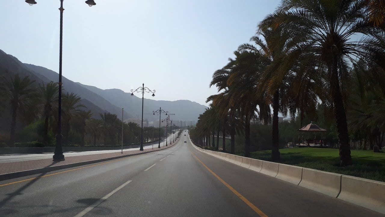 Street view near Jebel Sifah Resort, Muscat — © geomapper69 (CC BY-SA · Mapillary)