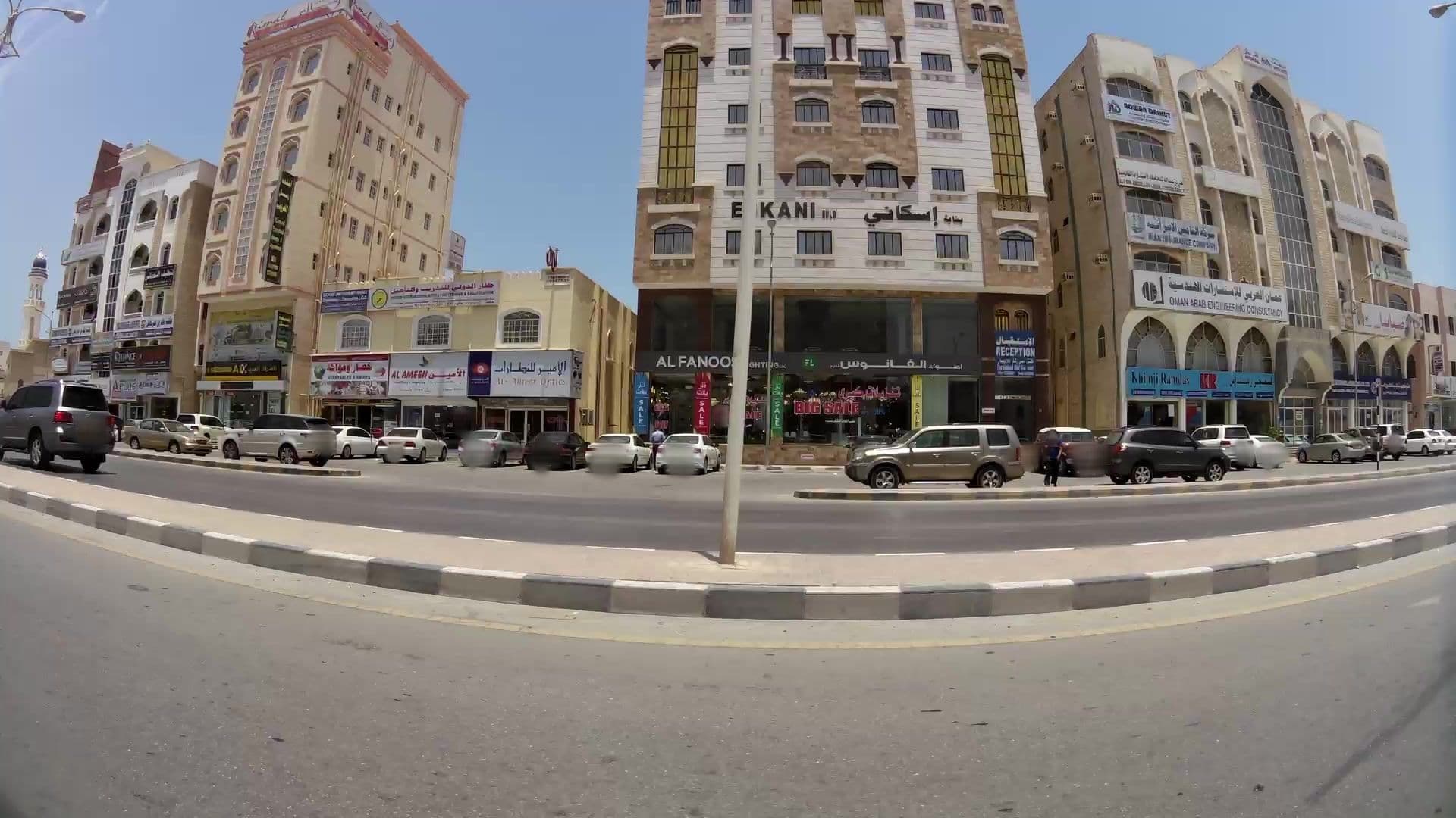 Street view near Iskani Hotel Apartements, Şalālah — © kaartcam (CC BY-SA · Mapillary)