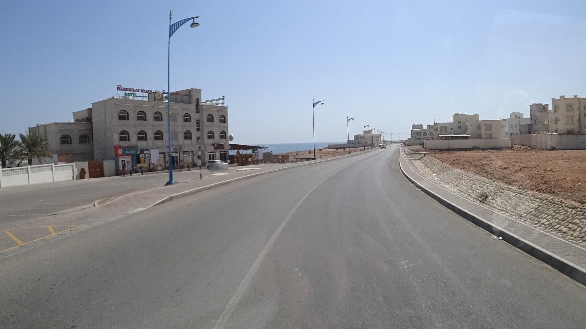 Street view near Sur Bandar Al Ayah Hotel Apartments, Sur — © vbombaerts (CC BY-SA · Mapillary)