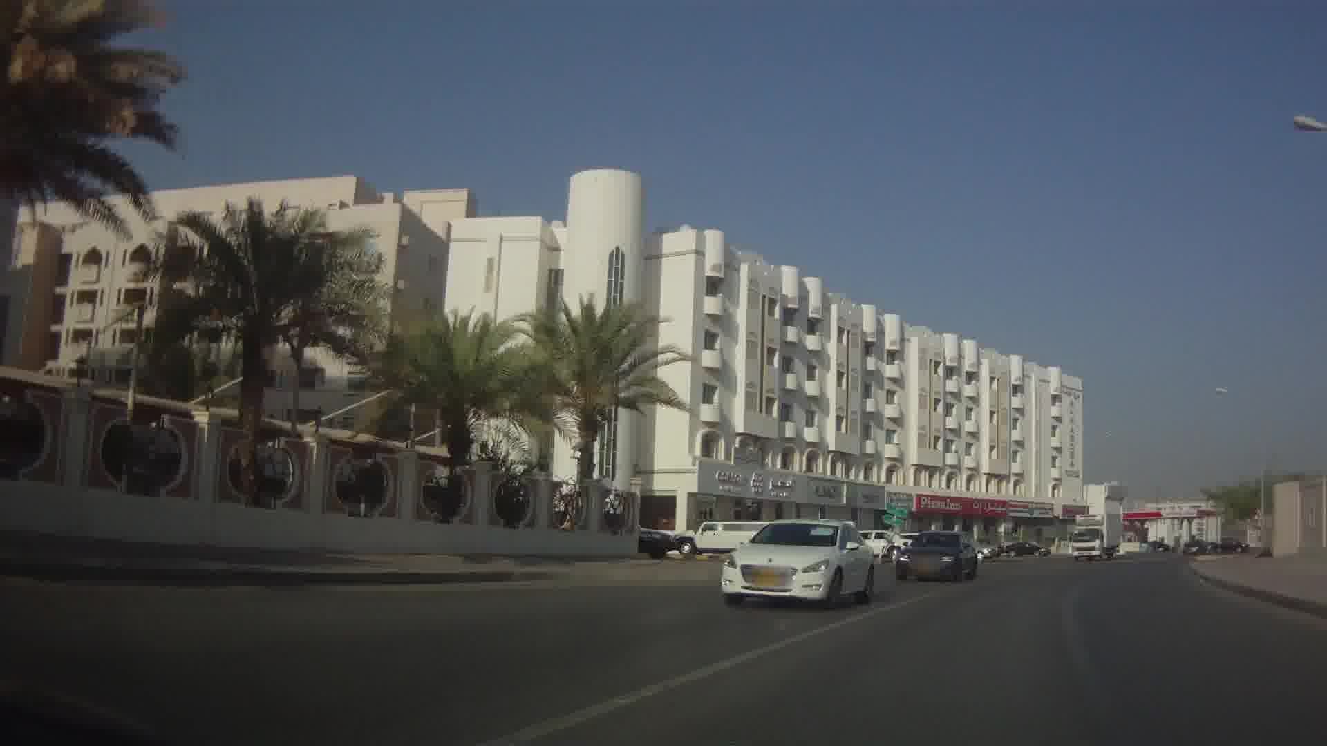 Street view near Safeer International Hotel Muscat, Muscat — © richlv (CC BY-SA · Mapillary)