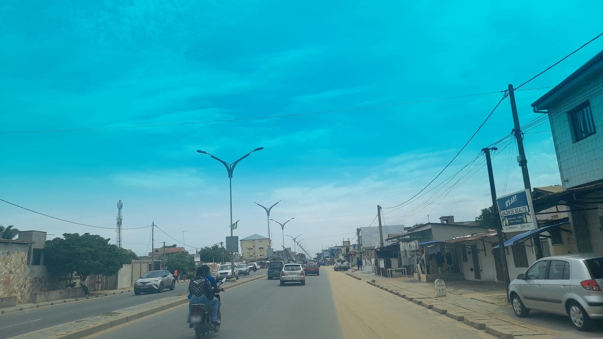 Street view near Hotel Alize plaige, Lomé — © agecet (CC BY-SA · Mapillary)