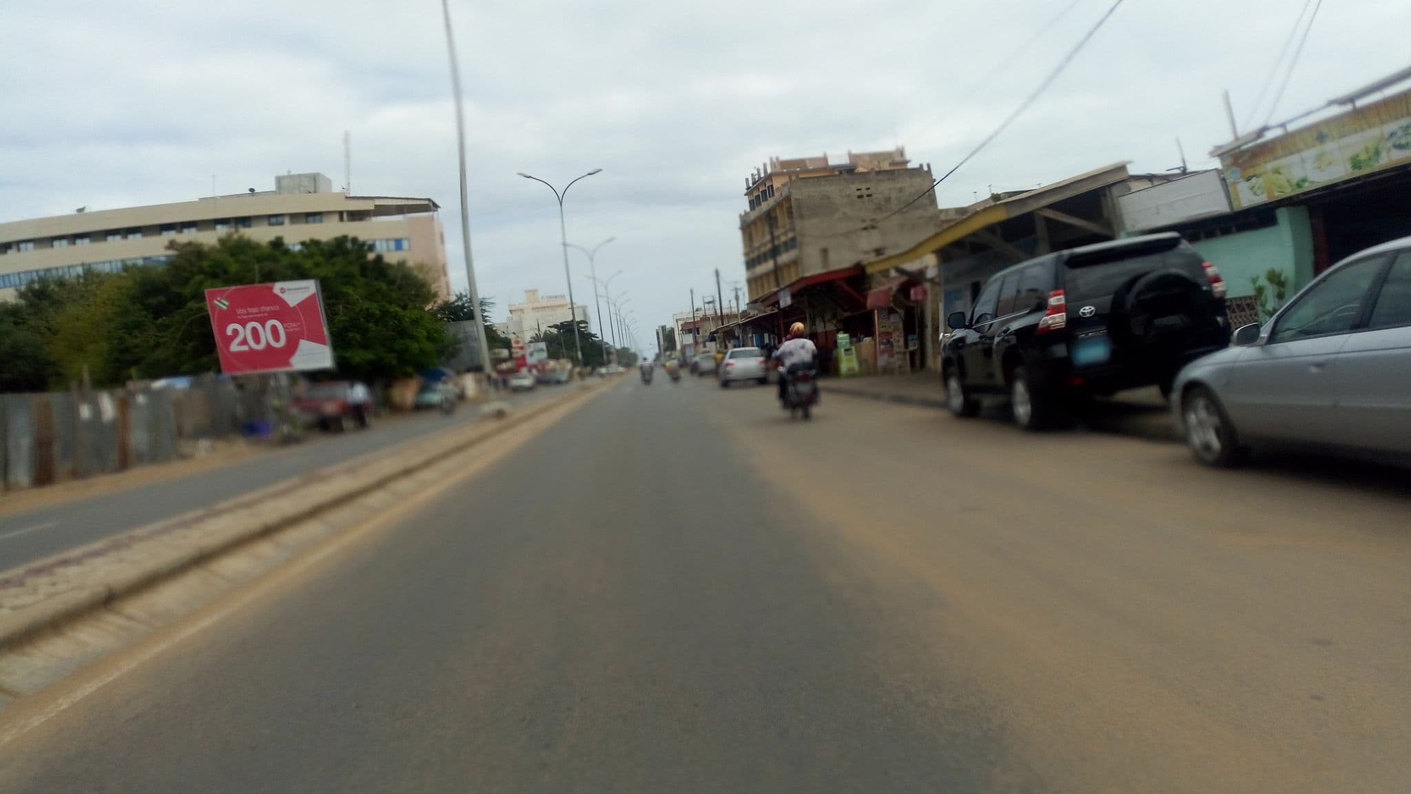 Street view near My Diana Guesthouse, Lomé — © hermann106 (CC BY-SA · Mapillary)