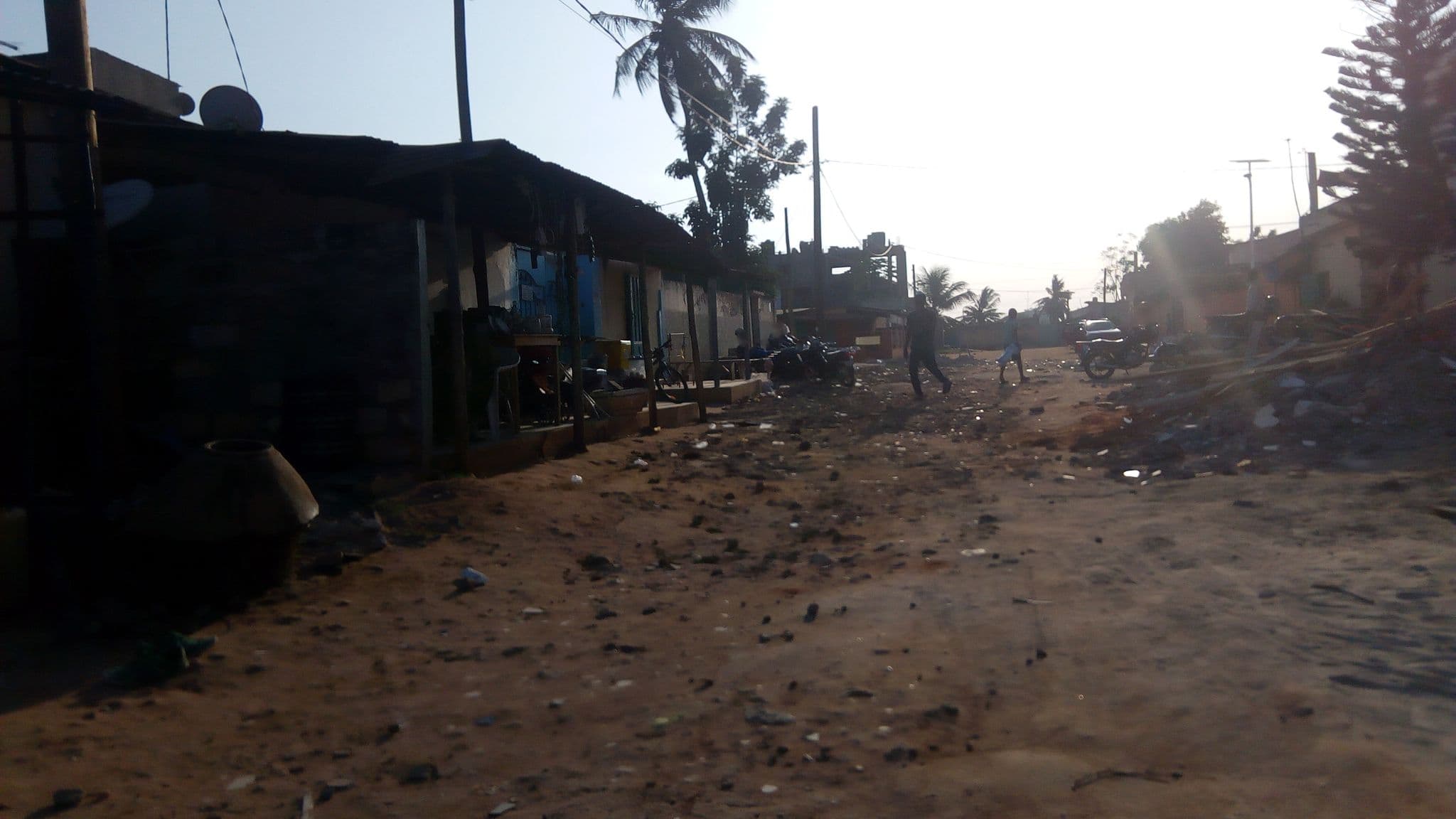 Street view near Appart M'rode Djidjole, Lomé — © hermann106 (CC BY-SA · Mapillary)