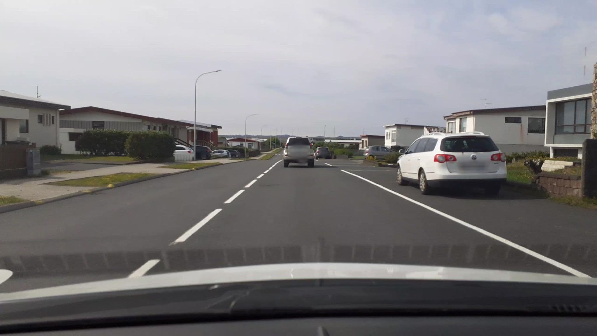Street view near Anita's Guesthouse, Grindavík — © kjarrval (CC BY-SA · Mapillary)