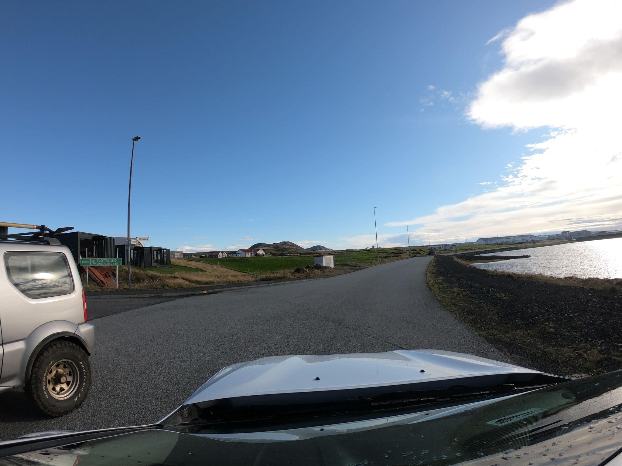 Street view near Harbour View, Grindavík — © canadarunner (CC BY-SA · Mapillary)