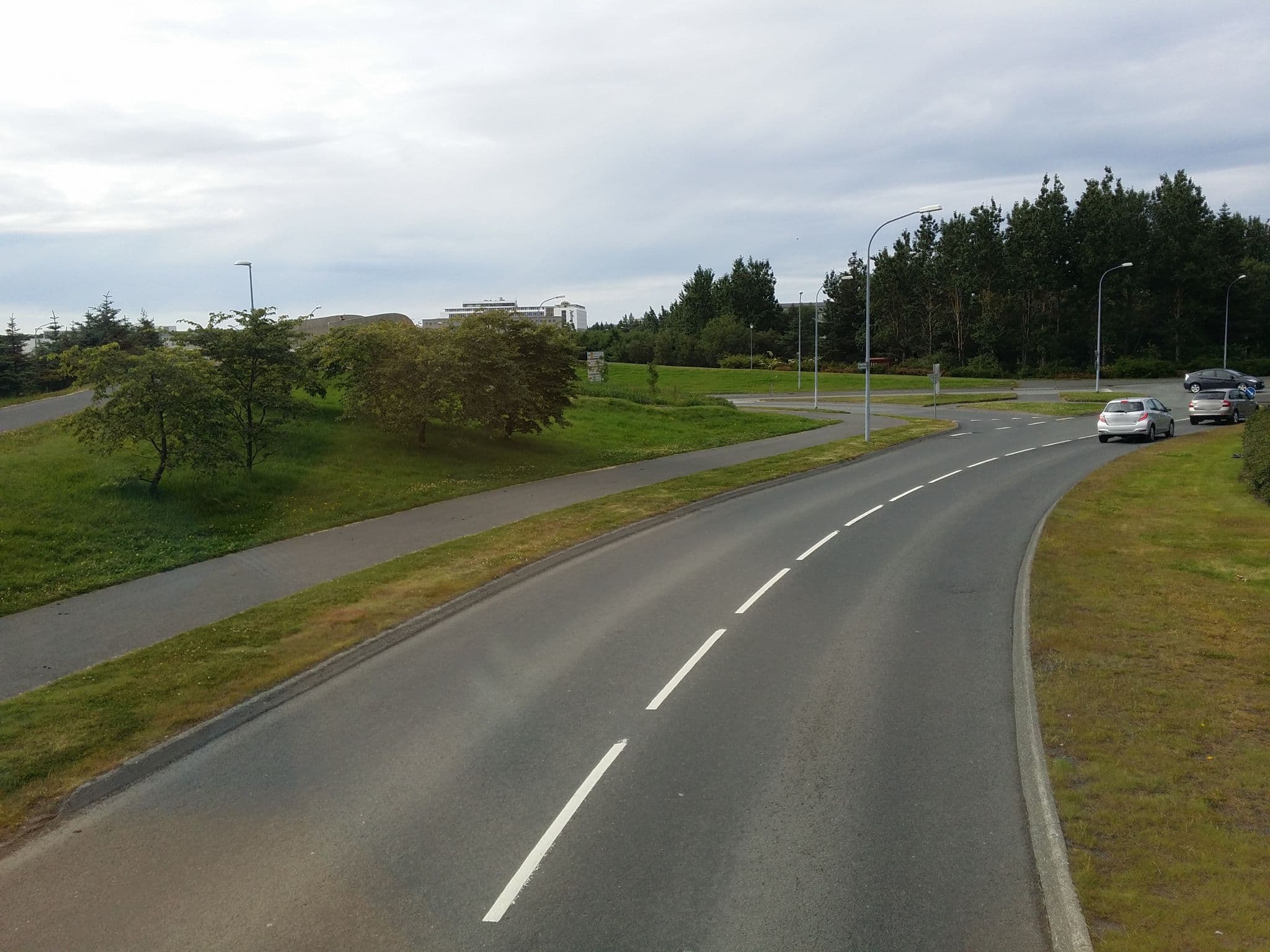 Street view near Sóleyjargata 33, Reykjavík — © ainali (CC BY-SA · Mapillary)