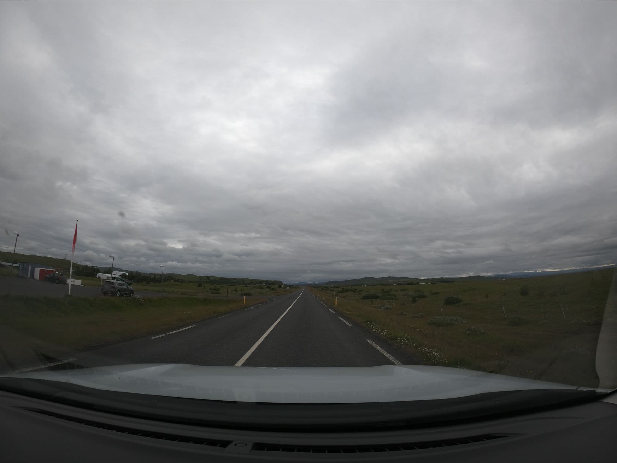 Street view near Arnes Hostellung International, Hvolsvöllur — © tobiaso (CC BY-SA · Mapillary)