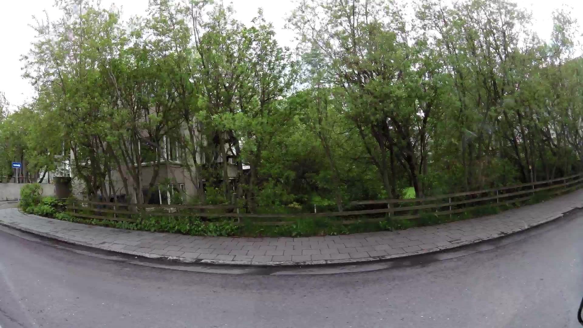Street view near Smaragata 3, Reykjavík — © kaartcam (CC BY-SA · Mapillary)