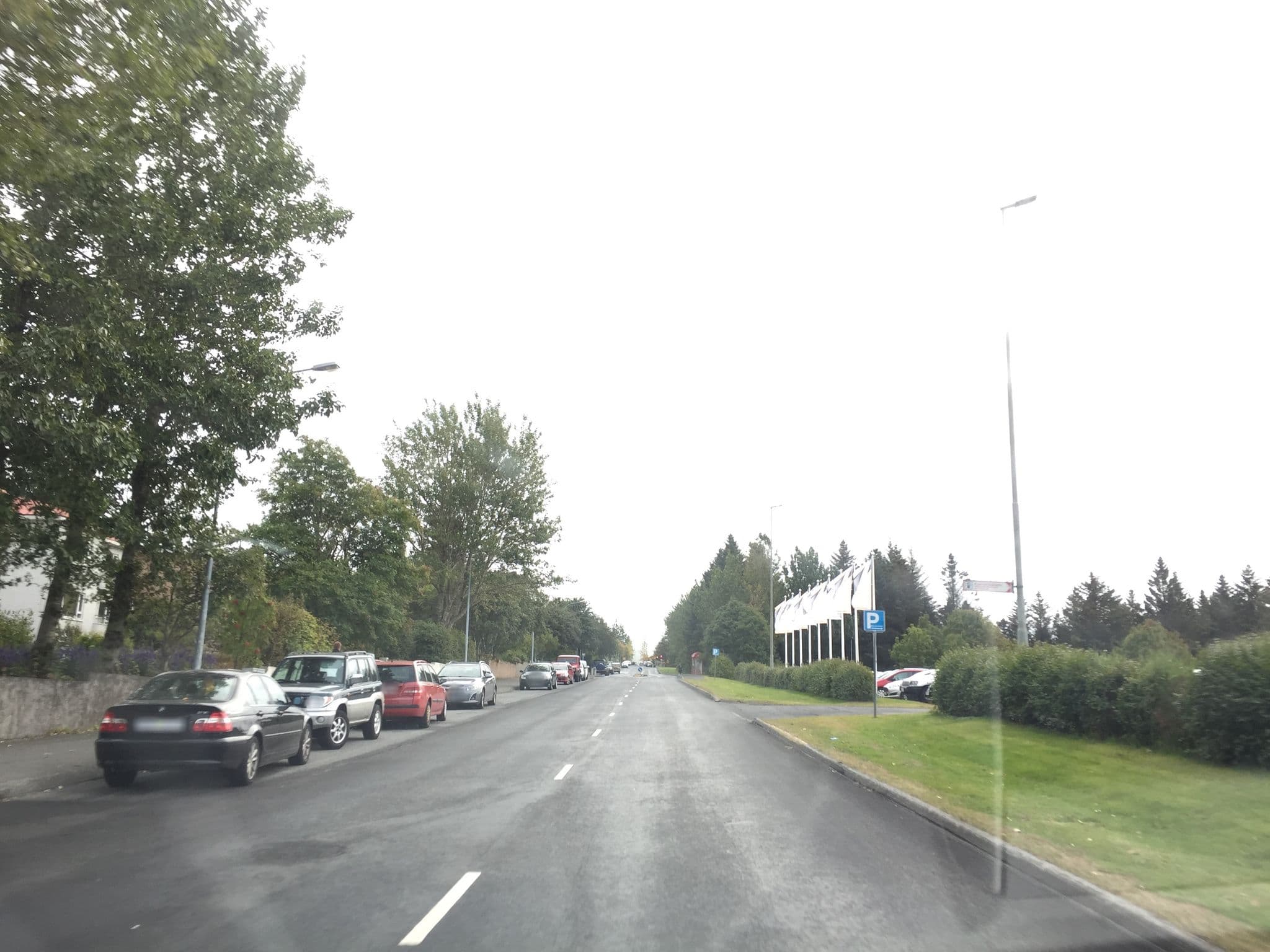 Street view near Thorunn's apartment, Reykjavík — © millenbop (CC BY-SA · Mapillary)