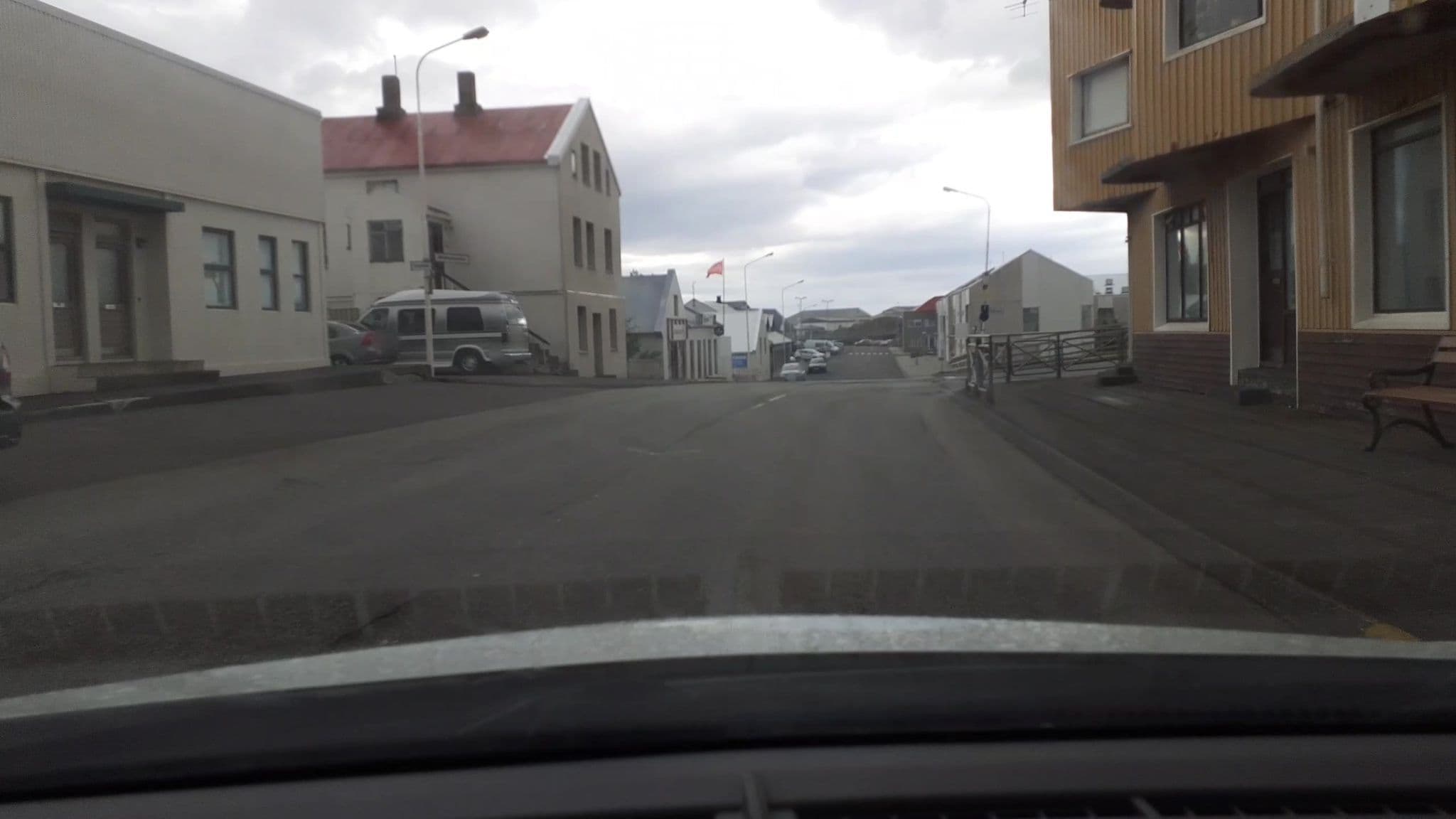 Street view near Bogarnes Bed And Breakfast, Borgarnes — © kjarrval (CC BY-SA · Mapillary)