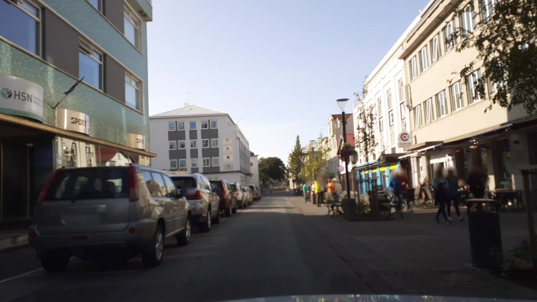 Street view near Apotek Guesthouse Akureyri, Akureyri — © kjarrval (CC BY-SA · Mapillary)